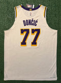 Luka Doncic Los Angeles Lakers Jersey #77 Nike ADV Authentic White Size 52 (XL) NBA