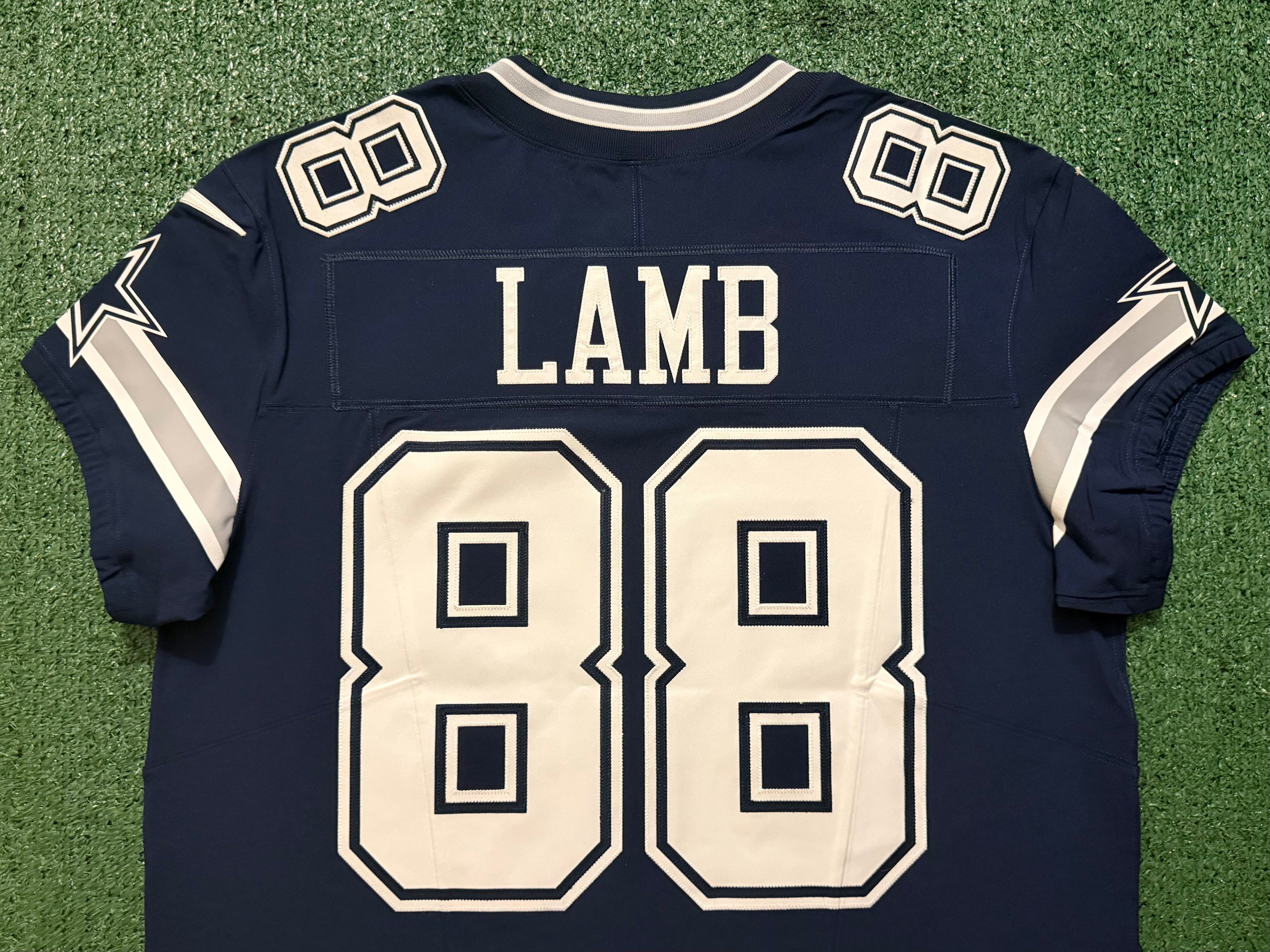 Ceedee Lamb Dallas Cowboys jersey #88 Nike Vapor FUSE Elite Navy size 48 (XL) NFL