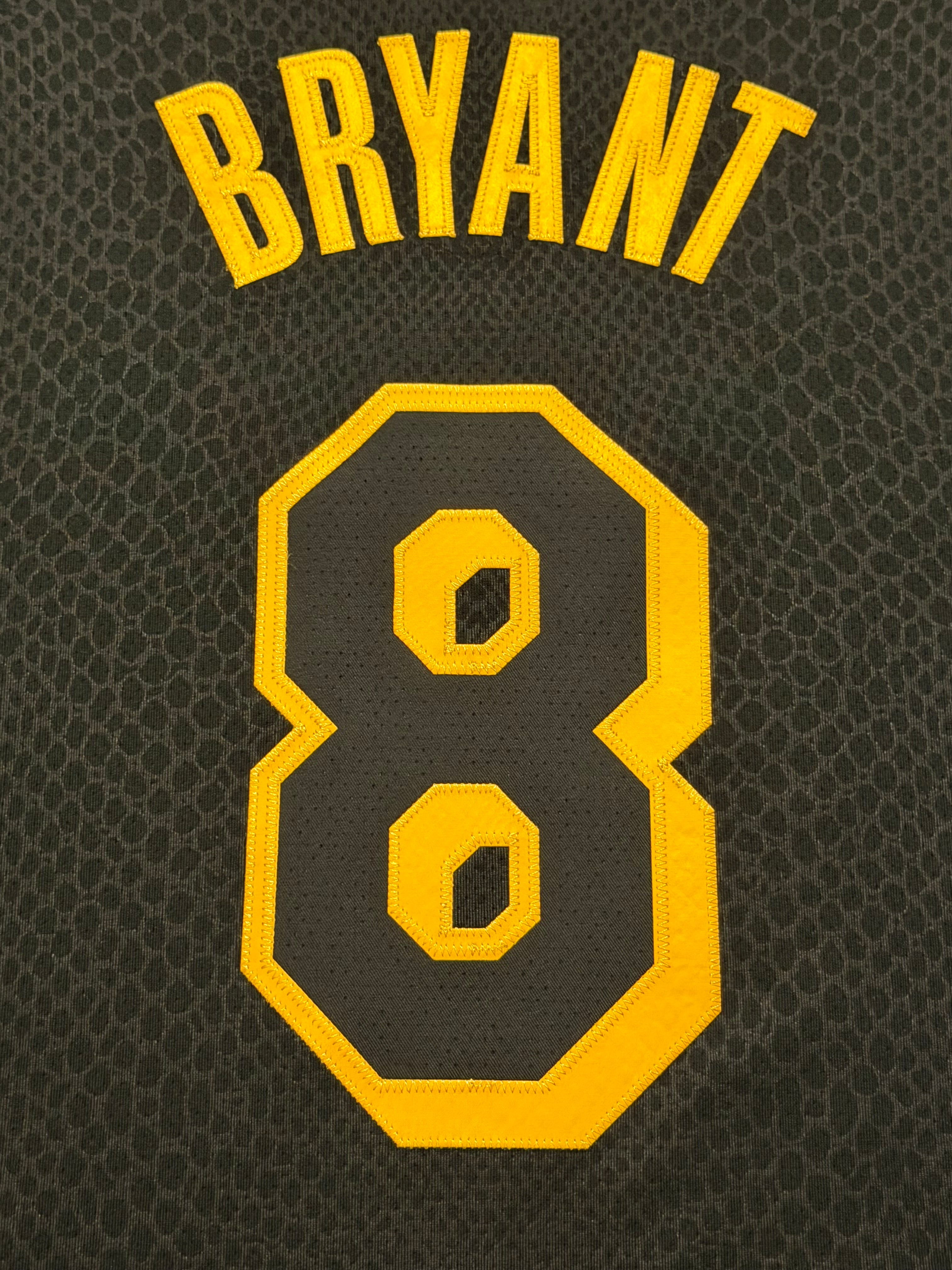 Kobe Bryant Los Angeles Lakers Jersey #8 Nike AeroSwift Authentic Black Size 52 (XL) NBA