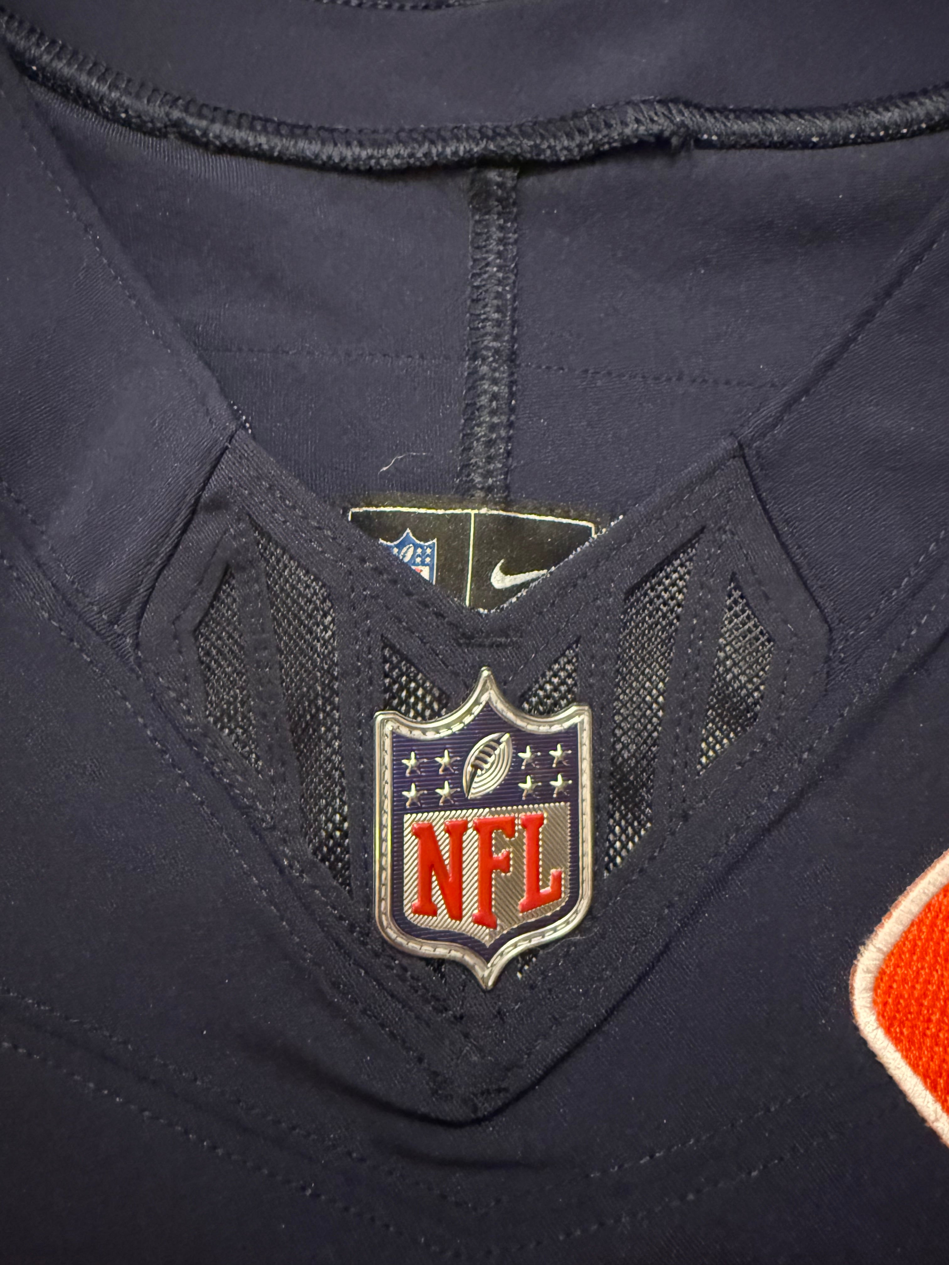 Caleb Williams Chicago Bears Jersey #18 Nike Vapor FUSE Elite Navy Size 44 (Large) NFL