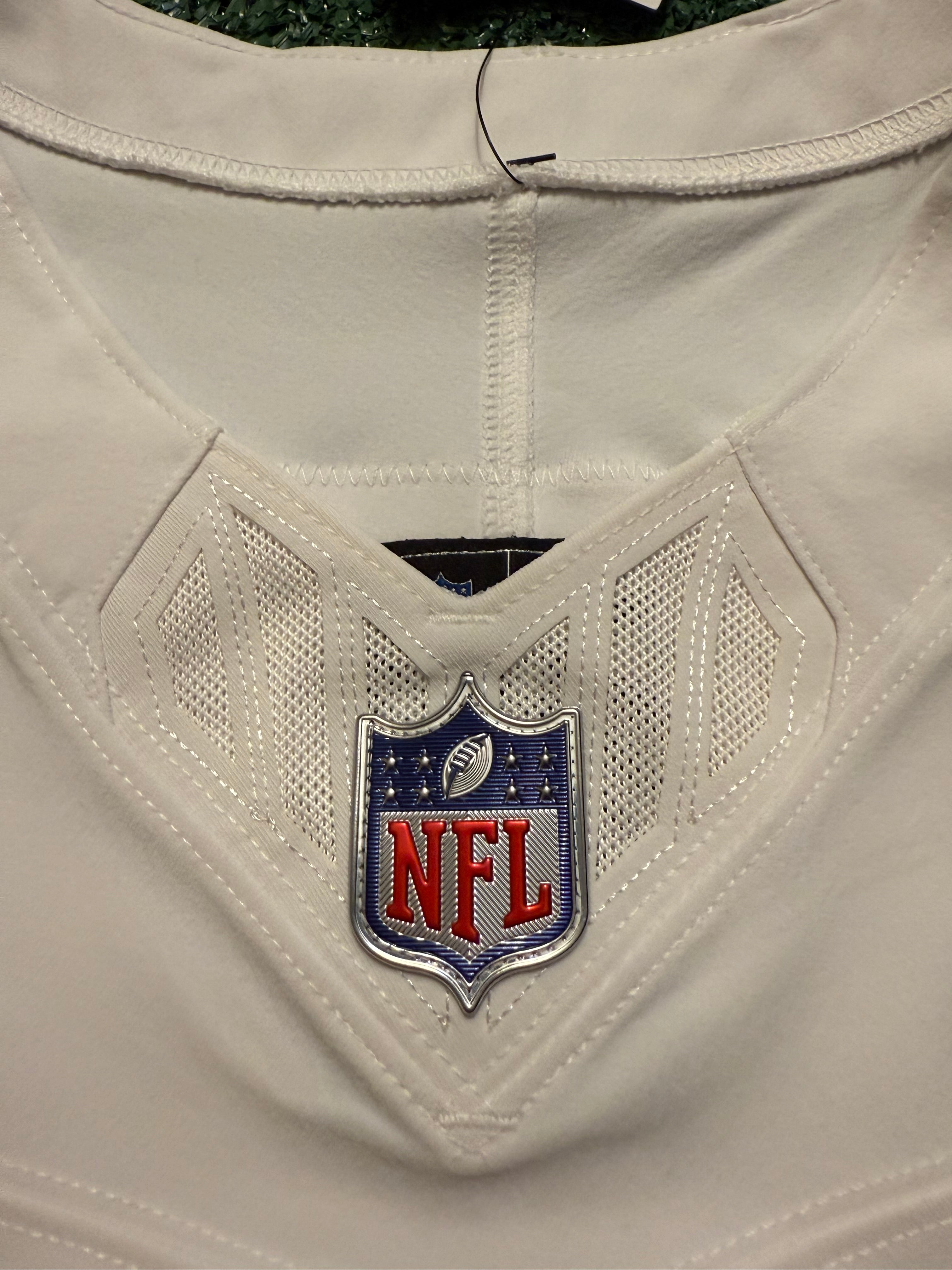 Caleb Williams Chicago Bears Jersey #18 Nike Vapor FUSE Elite White Size 40 (Medium) NFL