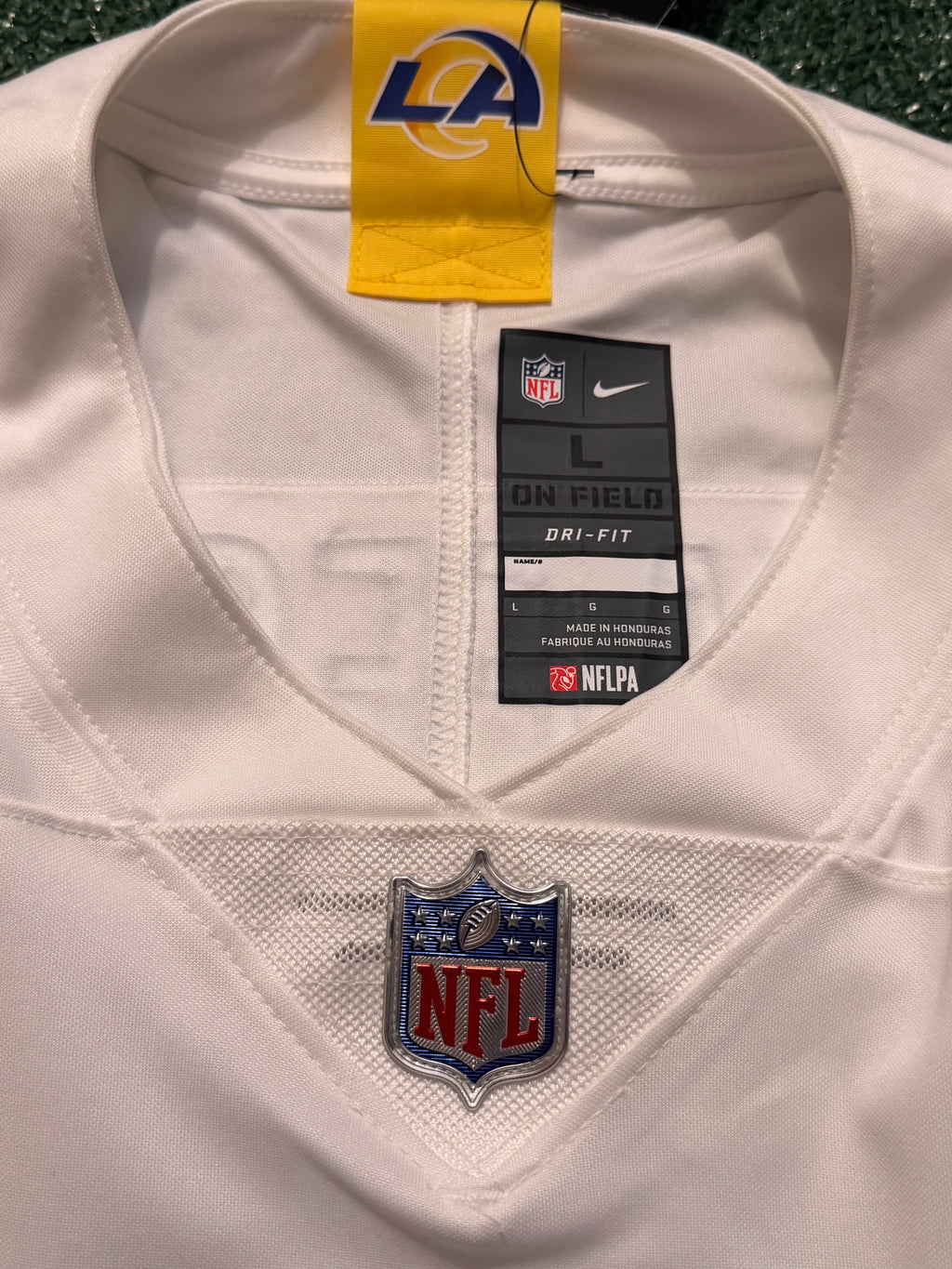 Matthew Stafford Los Angeles Rams Jersey #9 Nike Vapor Limited White (Large) NFL
