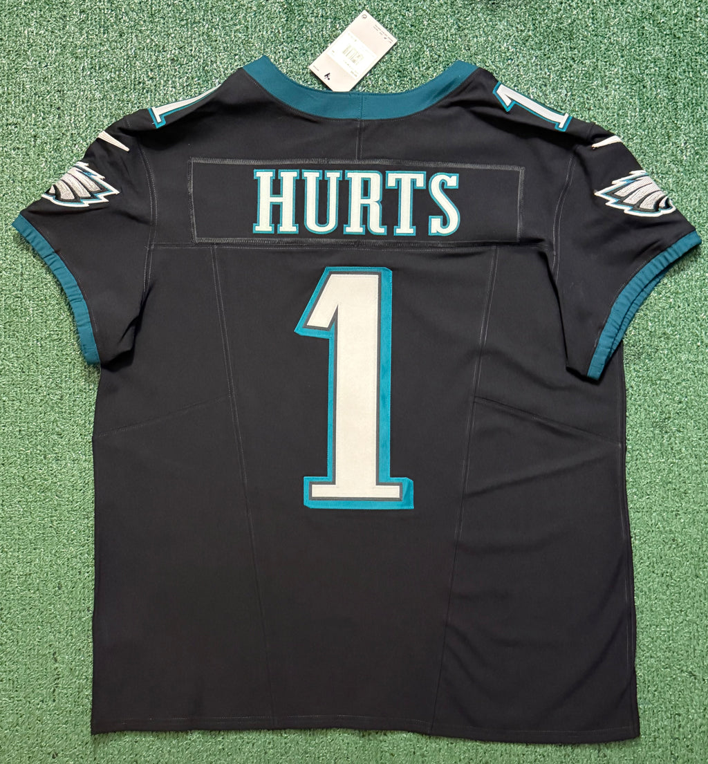 Jalen Hurts Philadelphia Eagles Jersey #1 Nike Vapor FUSE Elite Black size 48 (XL) NFL