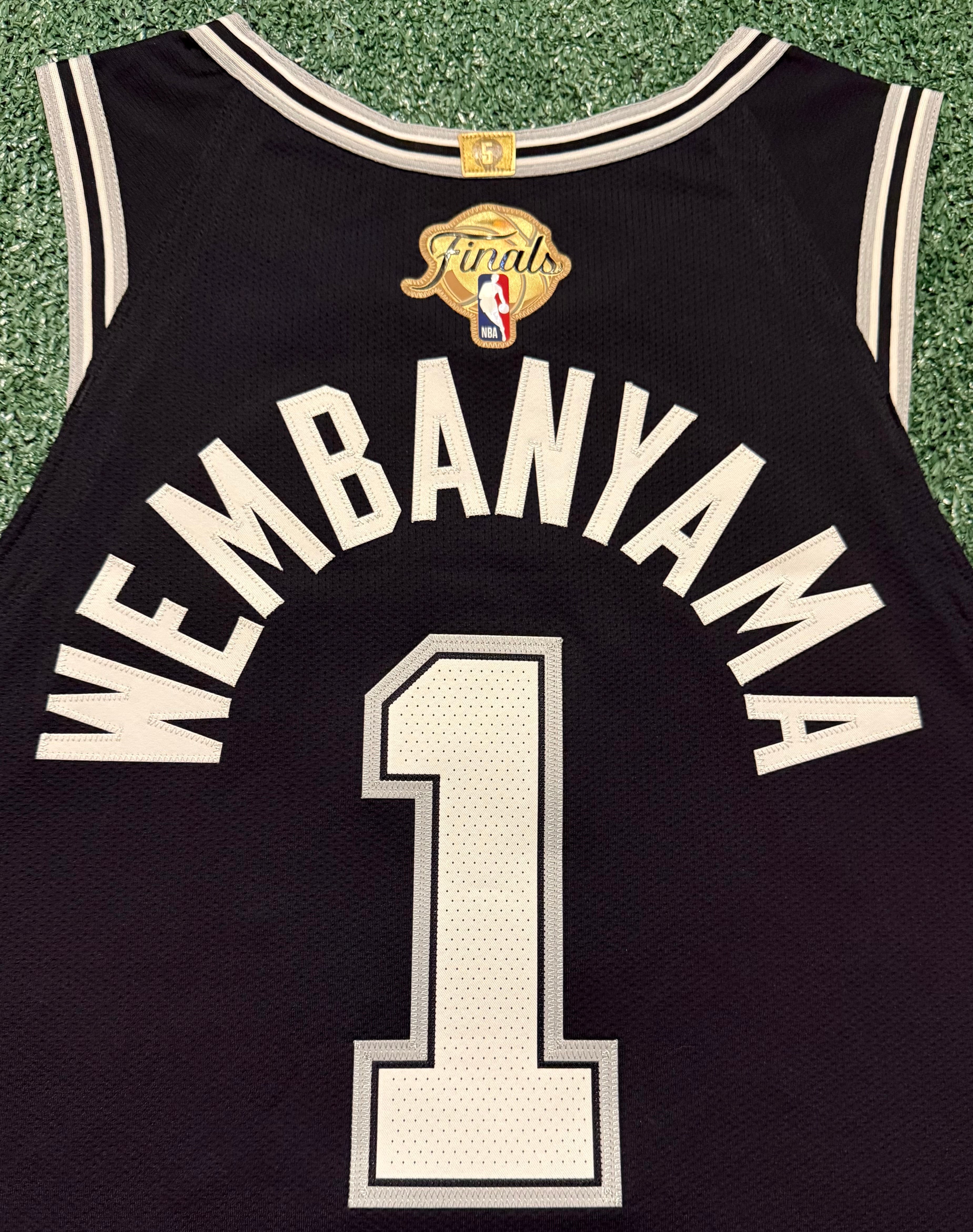 Victor Wembanyama San Antonio Spurs Jersey #1 Nike ADV Authentic Black Size 48 (L) NBA