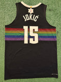 Nikola Jokic Denver Nuggets Jersey #15 Nike ADV Authentic Black Size 48 (L) NBA