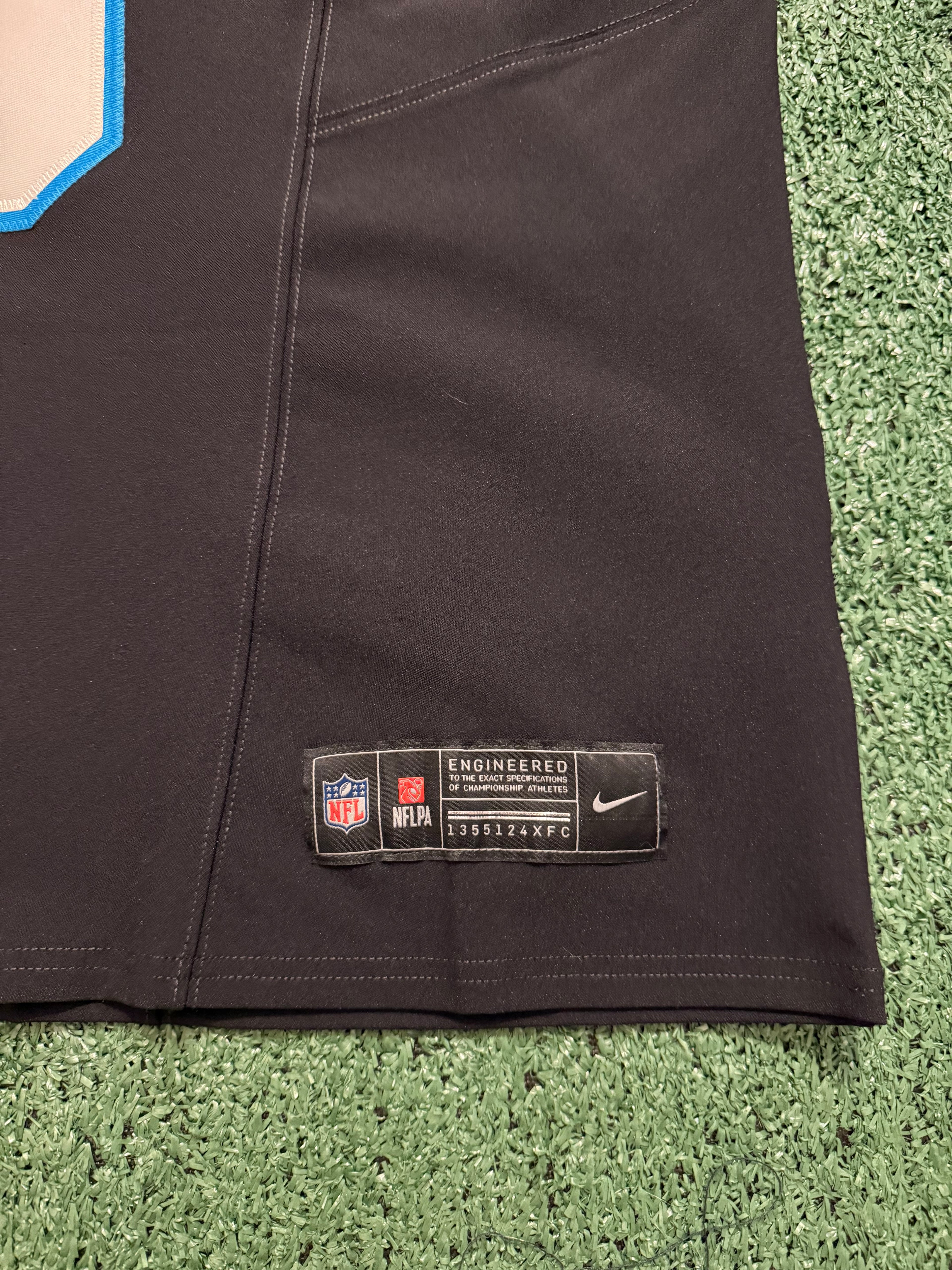Bryce Young Carolina Panthers Jersey #9 Nike Vapor FUSE Elite Black Size 44 (Large) NFL