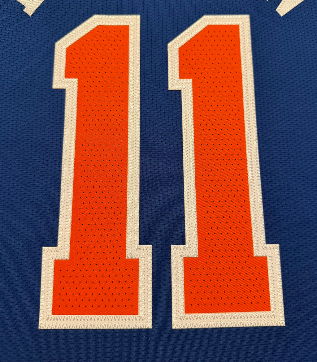 Jalen Brunson New York Knicks Jersey #11 Nike ADV Authentic Blue Size 52 (XL) NBA