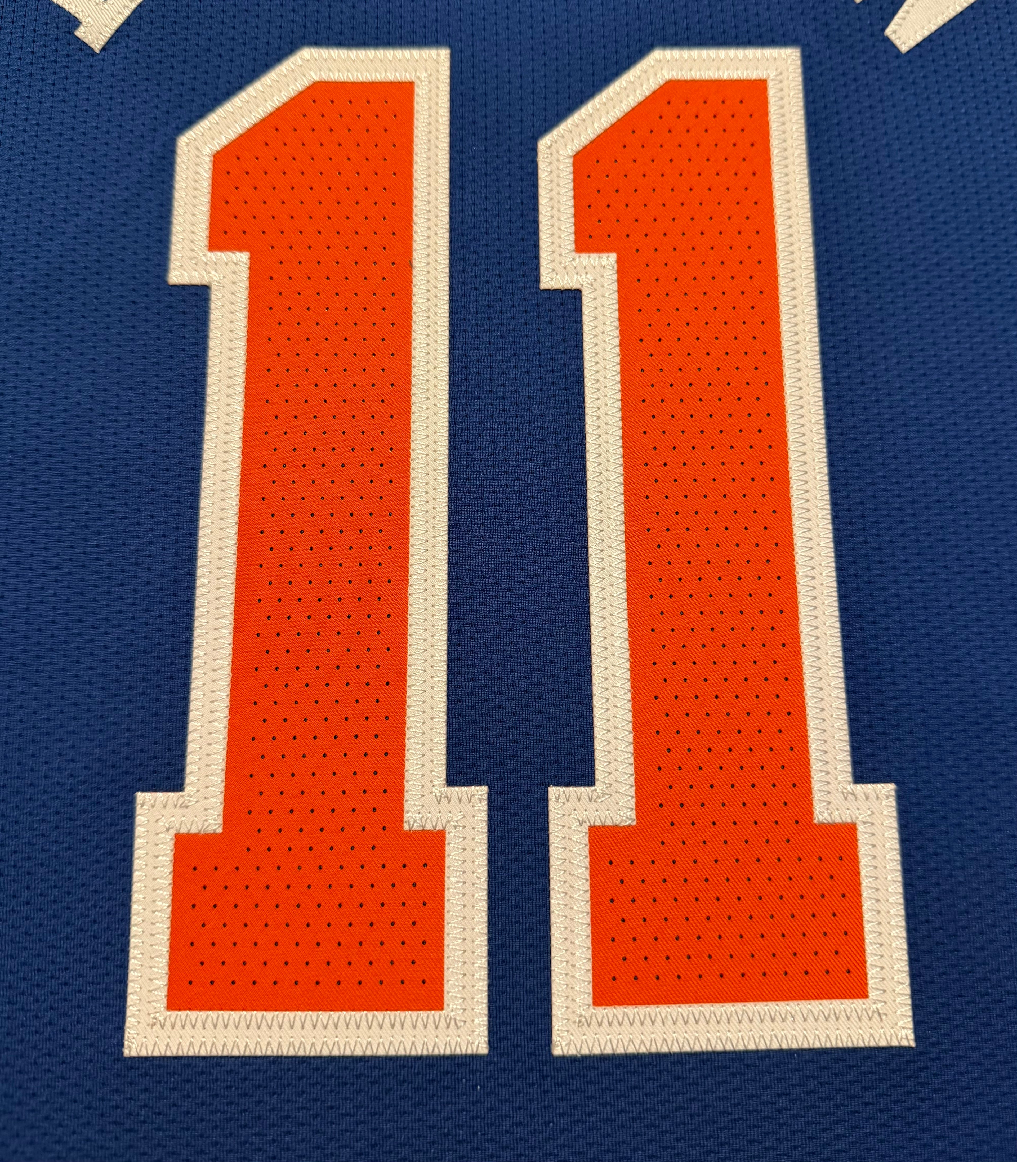Jalen Brunson New York Knicks Jersey #11 Nike ADV Authentic Blue Size 52 (XL) NBA