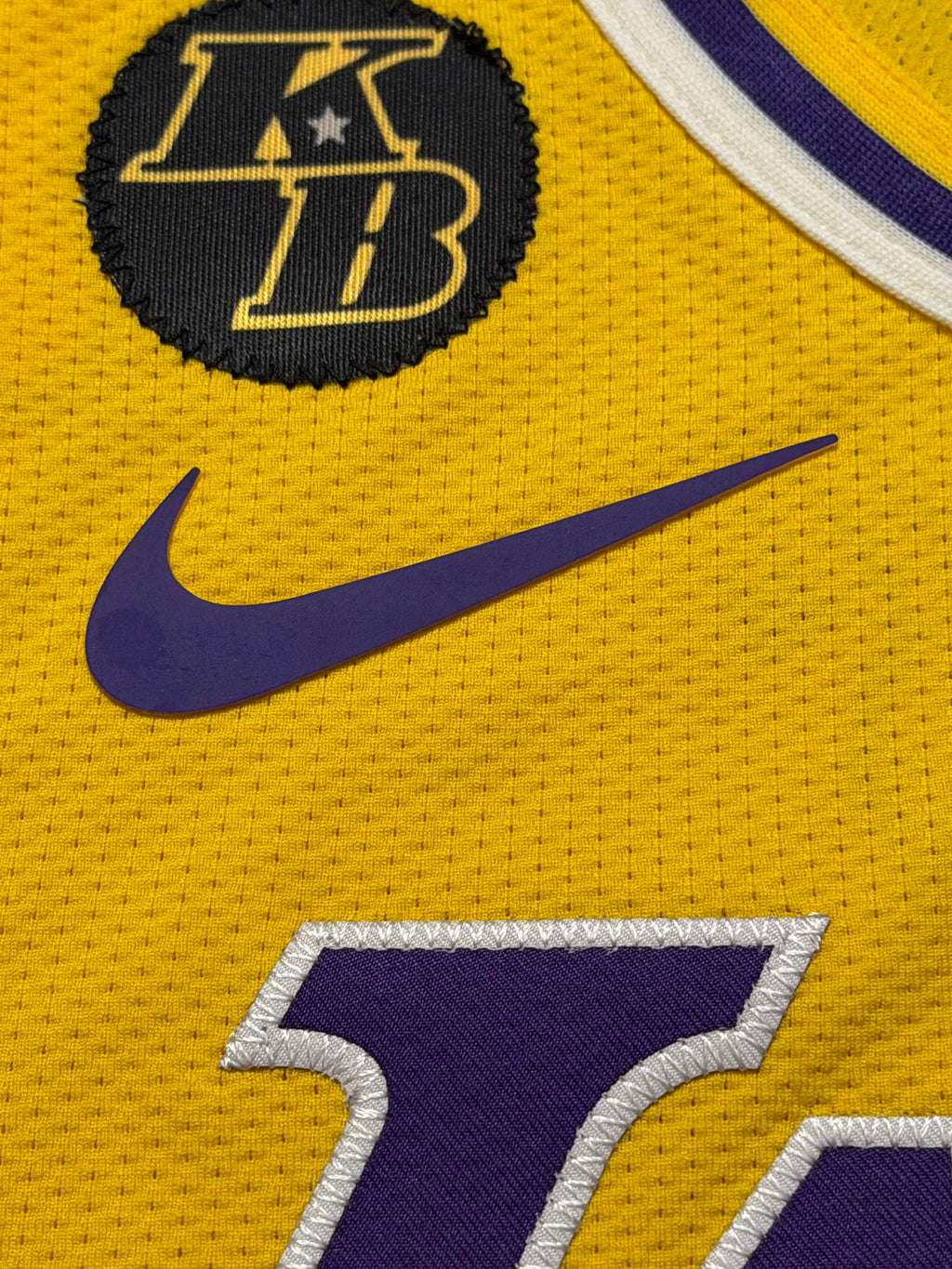 LeBron James Los Angeles Lakers Jersey #23 Nike VaporKnit Authentic Gold Size 52 (XL) NBA