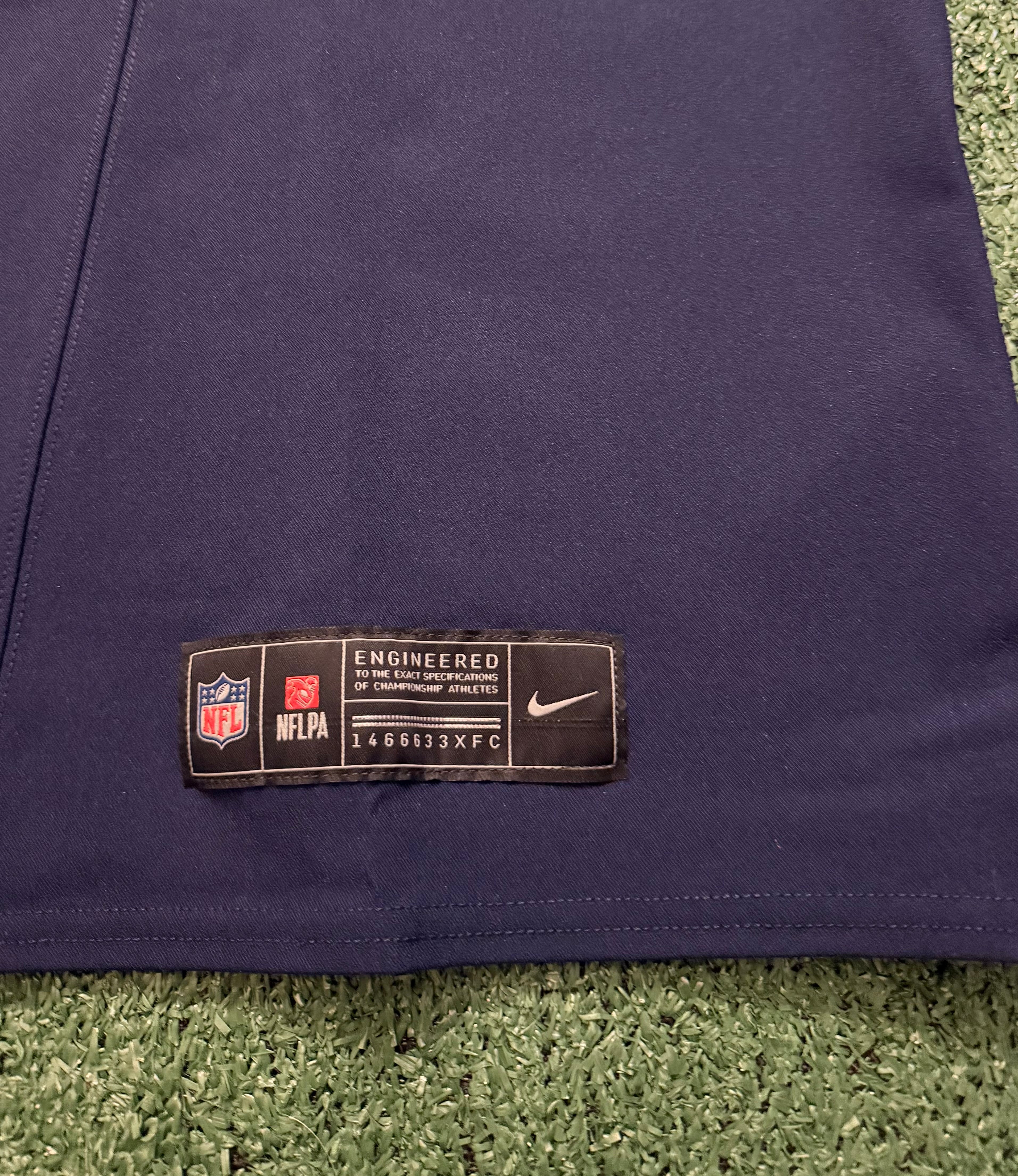 Justin Herbert Los Angeles Chargers Jersey #10 Nike Vapor Fuse Elite Navy Size 52 (XXL) NFL