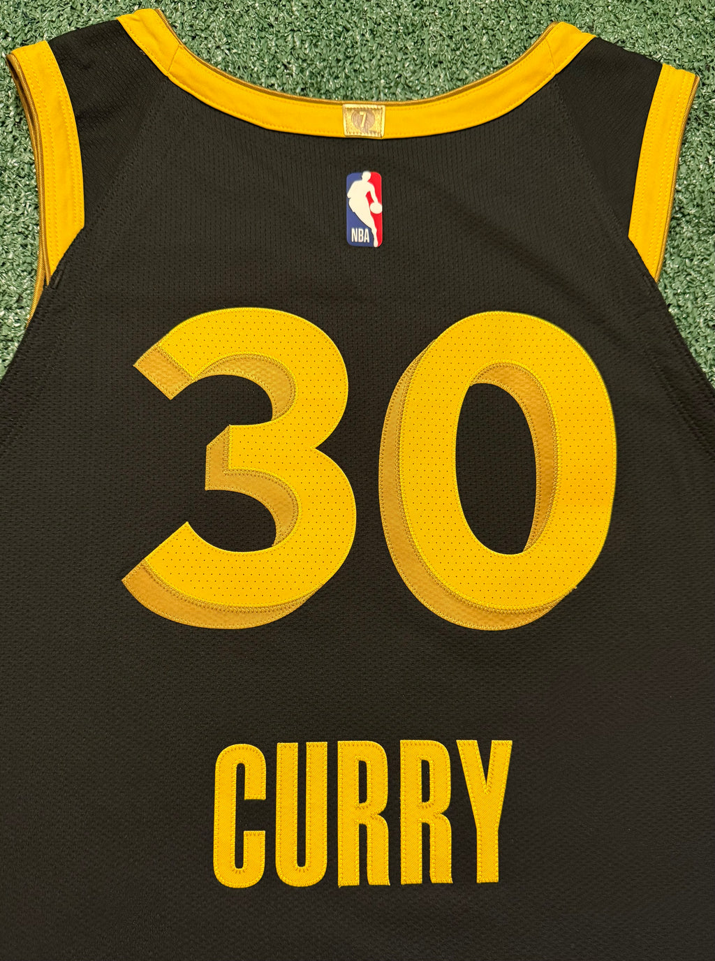 Steph Curry Golden State Warriors Jersey #30 Nike ADV Authentic Black Size 48 (L) NBA