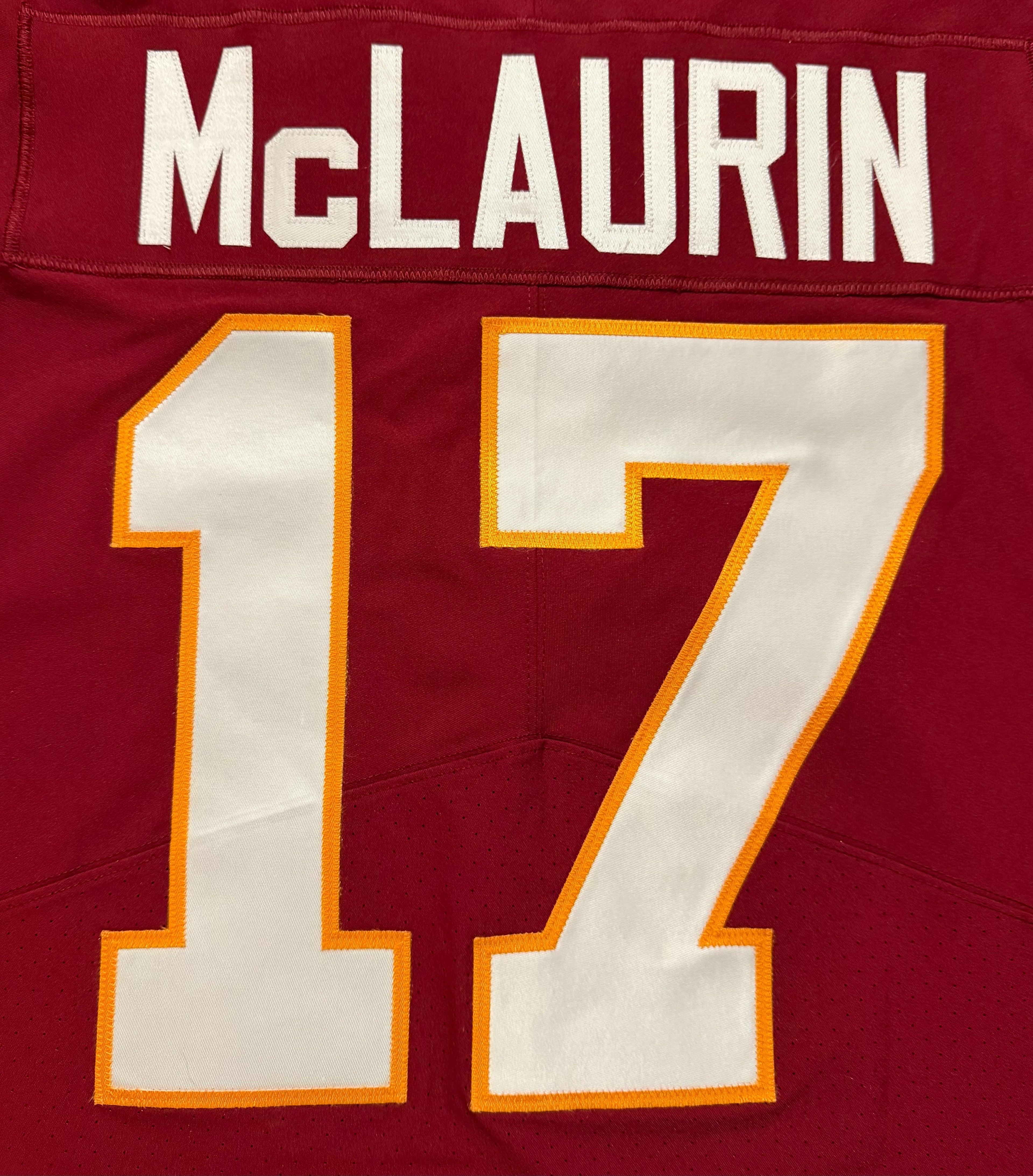 Terry McLaurin Washington Commanders Jersey #17 Nike Vapor Elite Red Size 40 (Medium) NFL