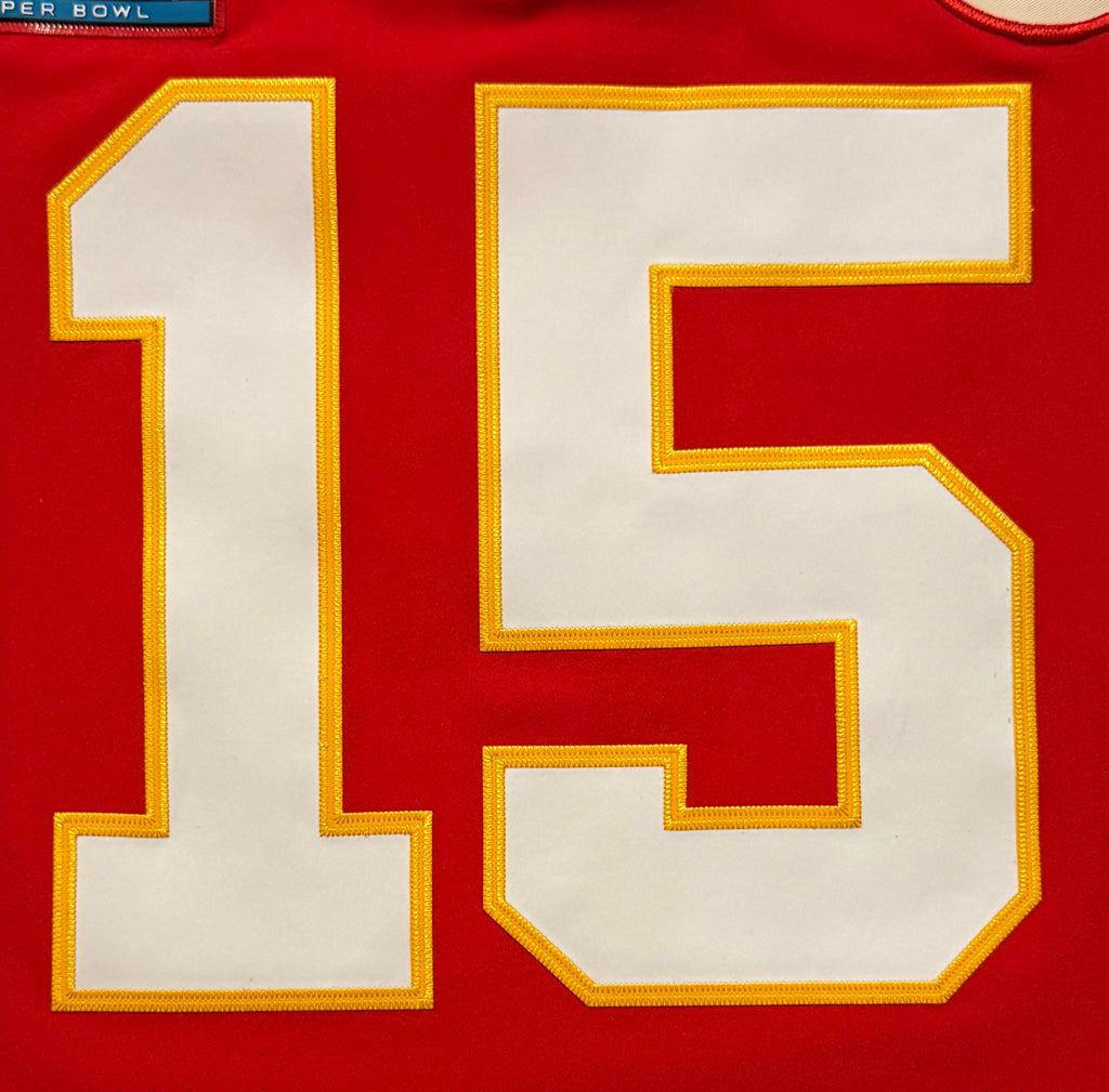 Patrick Mahomes Kansas City Chiefs Jersey #15 Nike Vapor Elite Red Size 44 (L) NFL