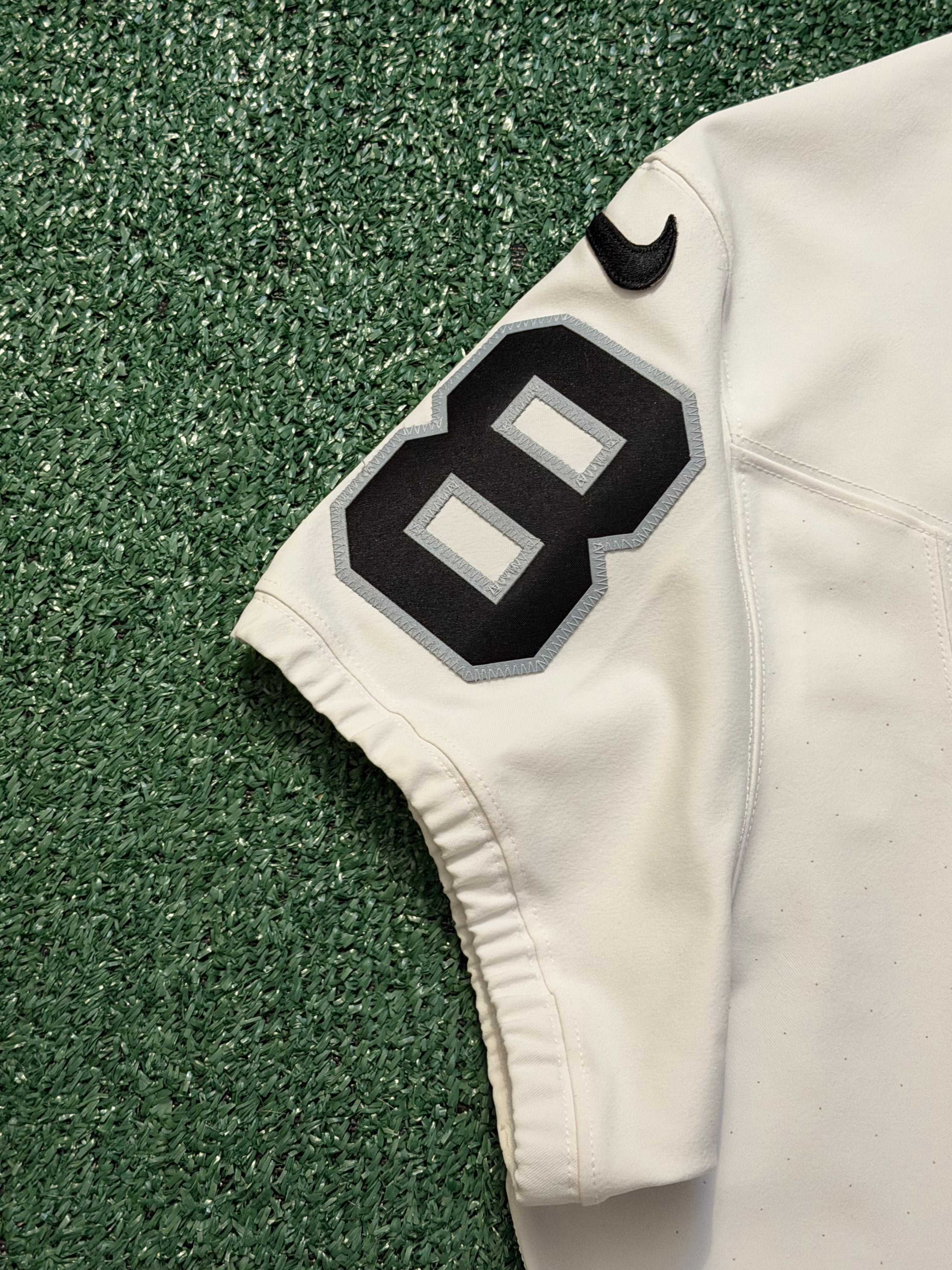 Maxx Crosby Las Vegas Raiders Jersey #98 Nike Vapor Fuse Elite White Size 44 (L) NFL