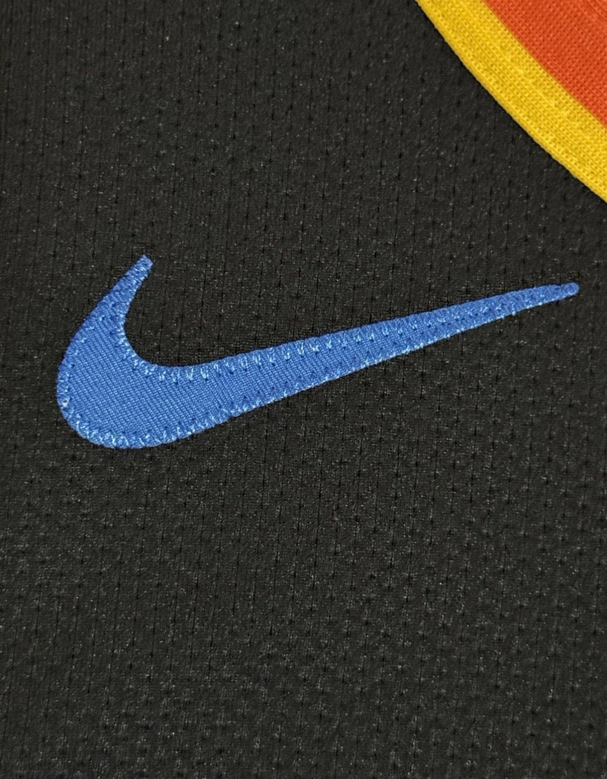 Chet Holmgren Oklahoma City Thunder Jersey #7 Nike ADV Authentic Black Size 44 (M) NBA