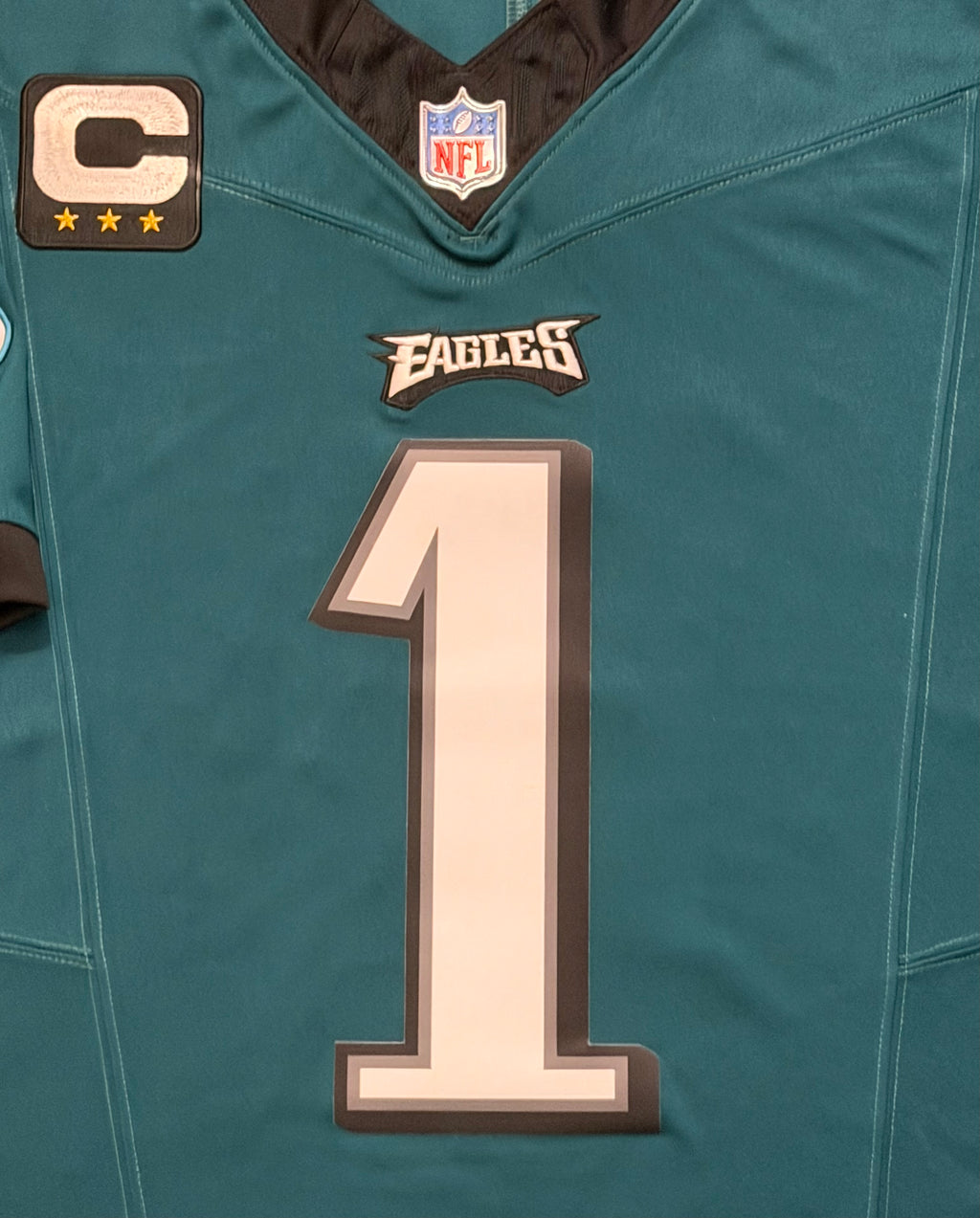 Jalen Hurts Philadelphia Eagles Jersey #1 Nike Vapor FUSE Limited Green size (XL) NFL