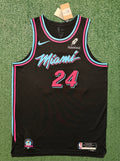 Norman Powell Miami Heat Jersey Nike ADV Authentic Black Size 48 (Large) NBA