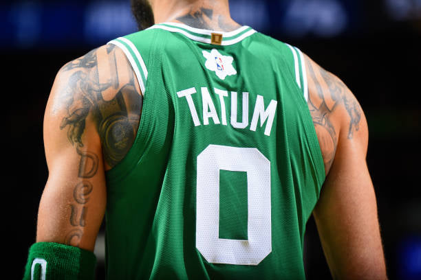 Jayson Tatum Boston Celtics Jersey #0 Nike ADV Authentic Green Size 44 (Medium) NBA
