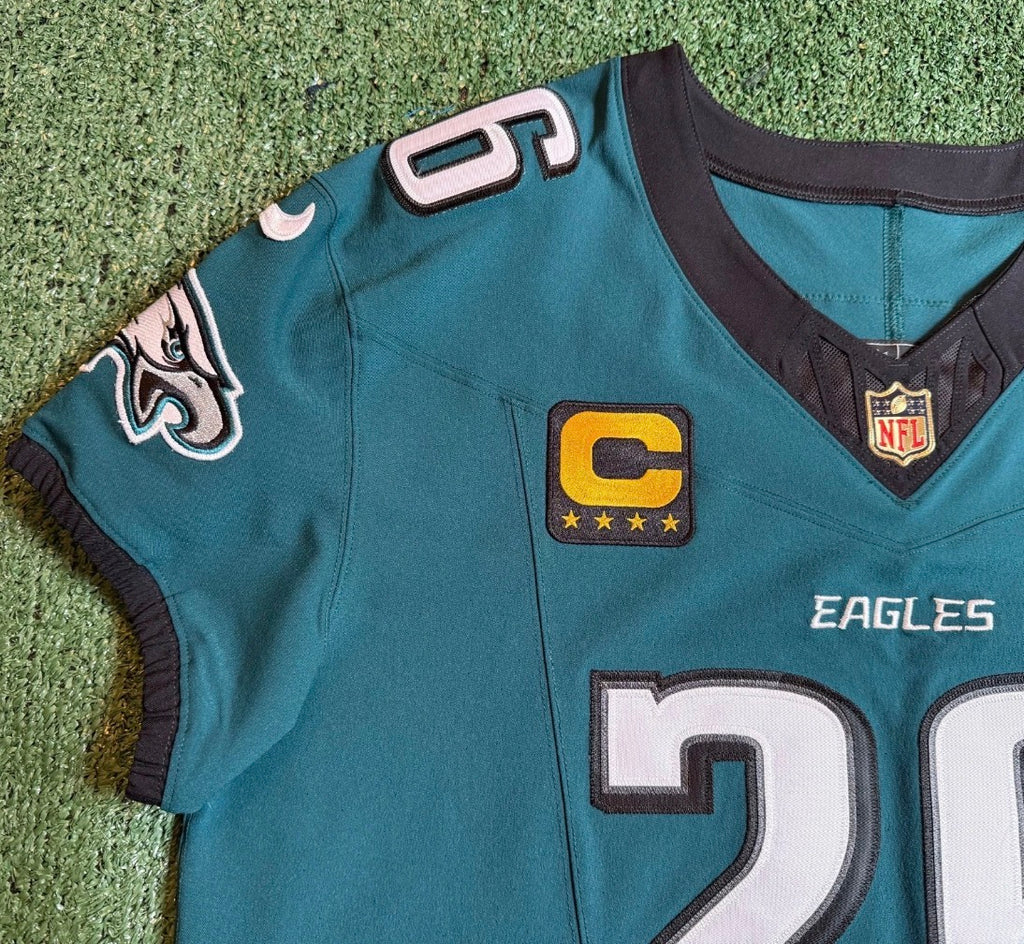 Saquon Barkley Philadelphia Eagles Jersey #26 Nike Vapor FUSE Elite Green Size 48 (XL) NFL