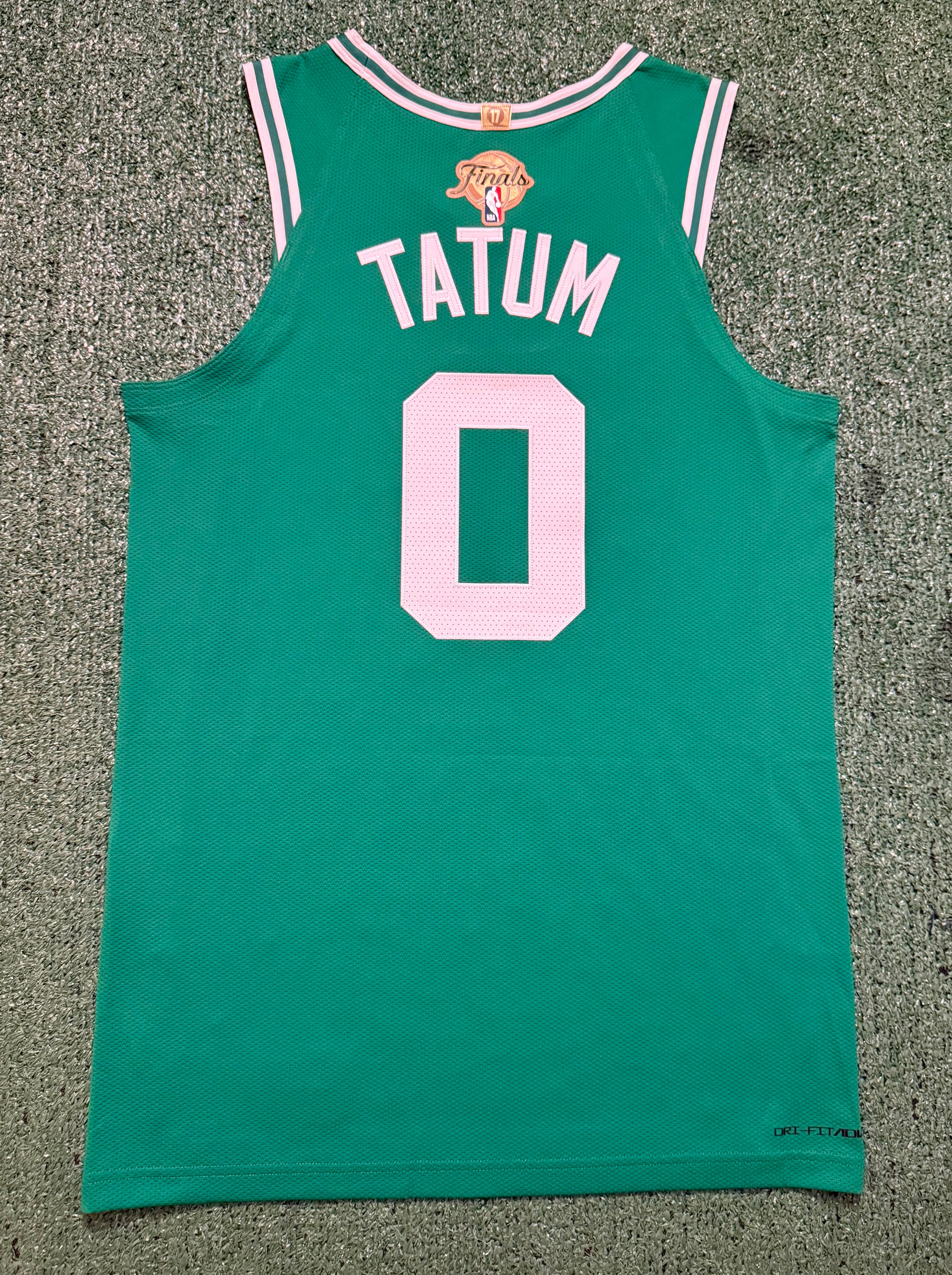 Jayson Tatum Boston Celtics Jersey #0 Nike ADV Authentic Green Size 44 (M) NBA