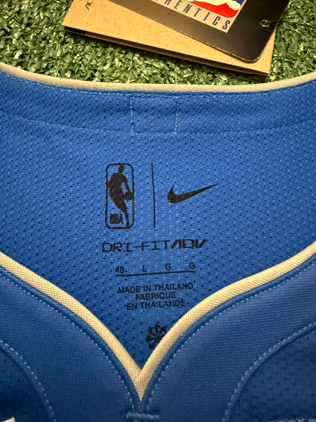 Cooper Flagg Dallas Mavericks Jersey #32 Nike ADV Blue Size 48 (Large) NBA