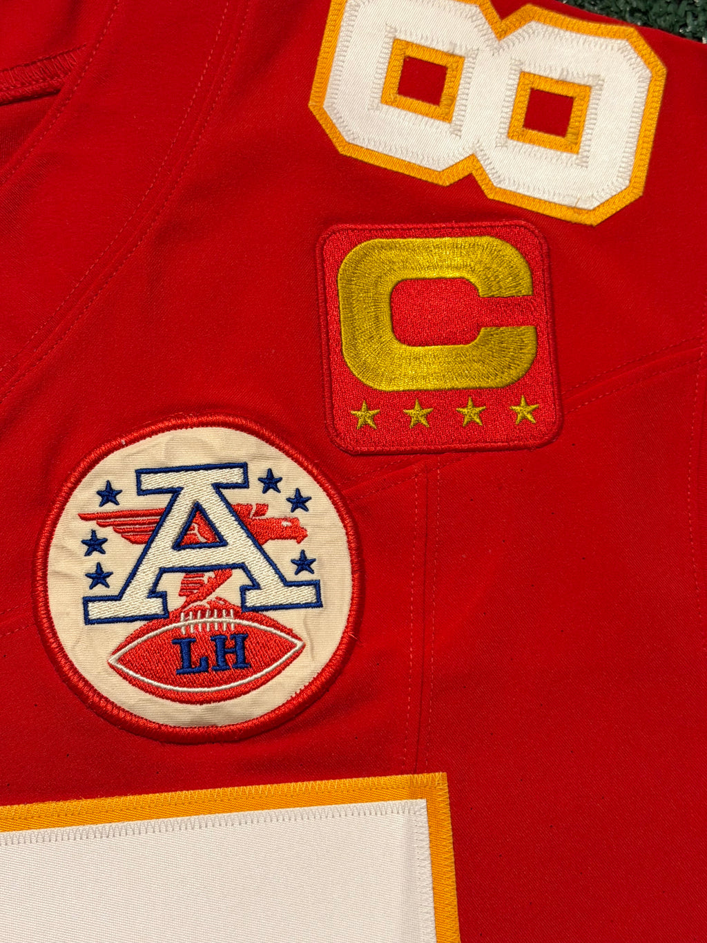 Travis Kelce Kansas City Chiefs Jersey #87 Nike Vapor Fuse Elite Red Size 48 (XL) NFL