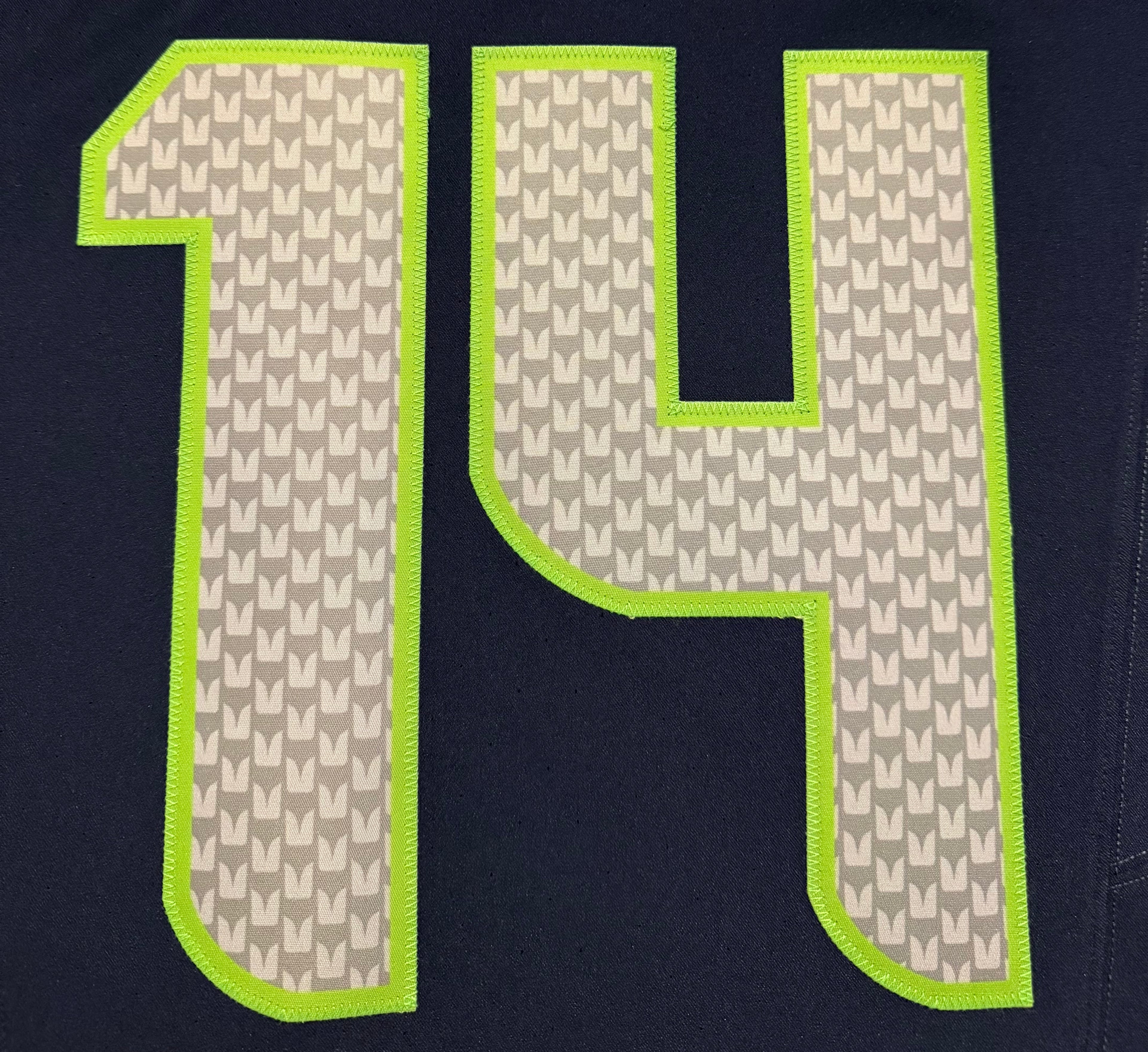Sam Darnold Seattle Seahawks Jersey #14 Nike Vapor FUSE Elite Blue Size 44 (Large) NFL