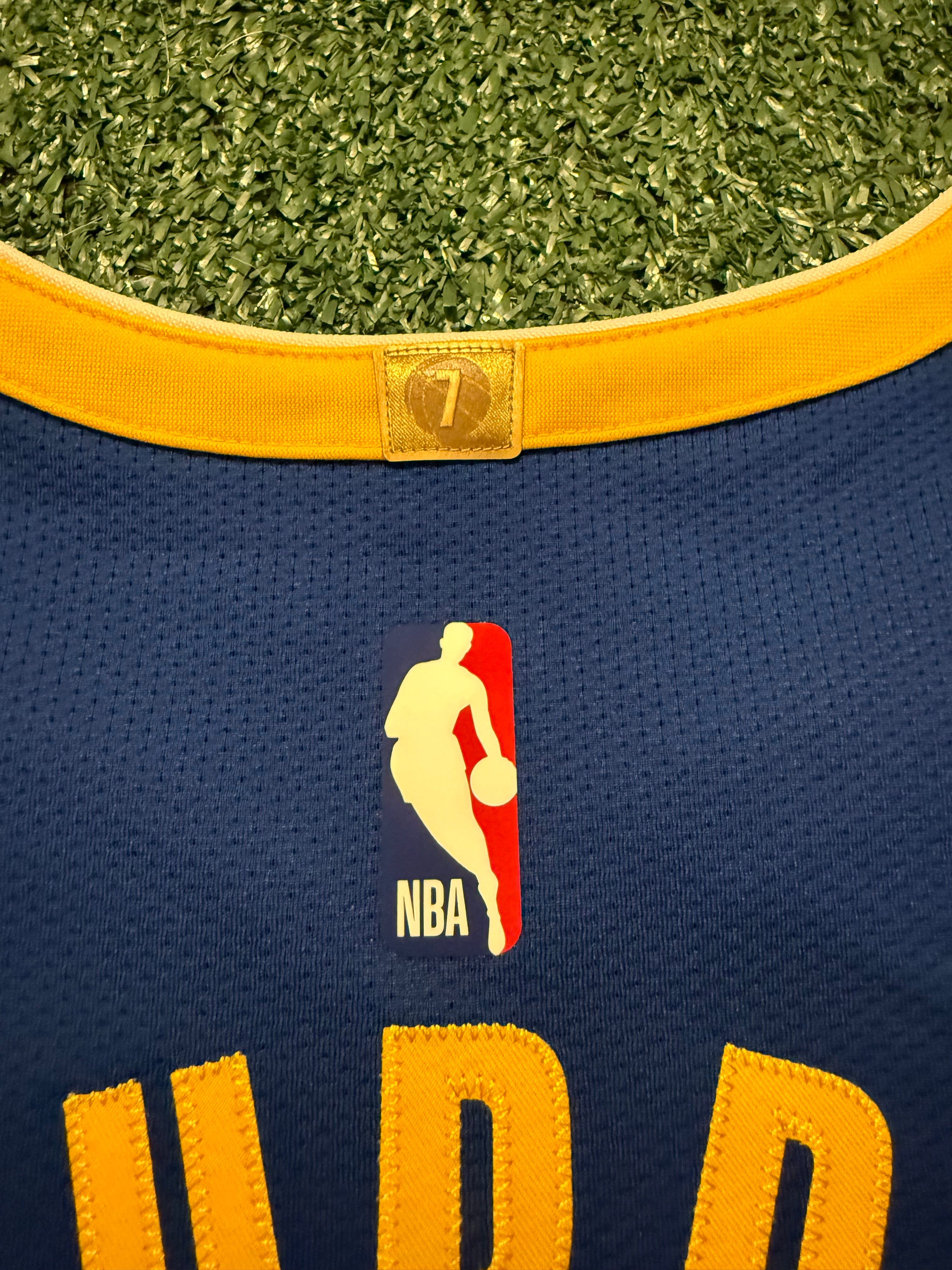 Steph Curry Golden State Warriors Jersey #30 Nike ADV Authentic Blue Size 48 (L) NBA