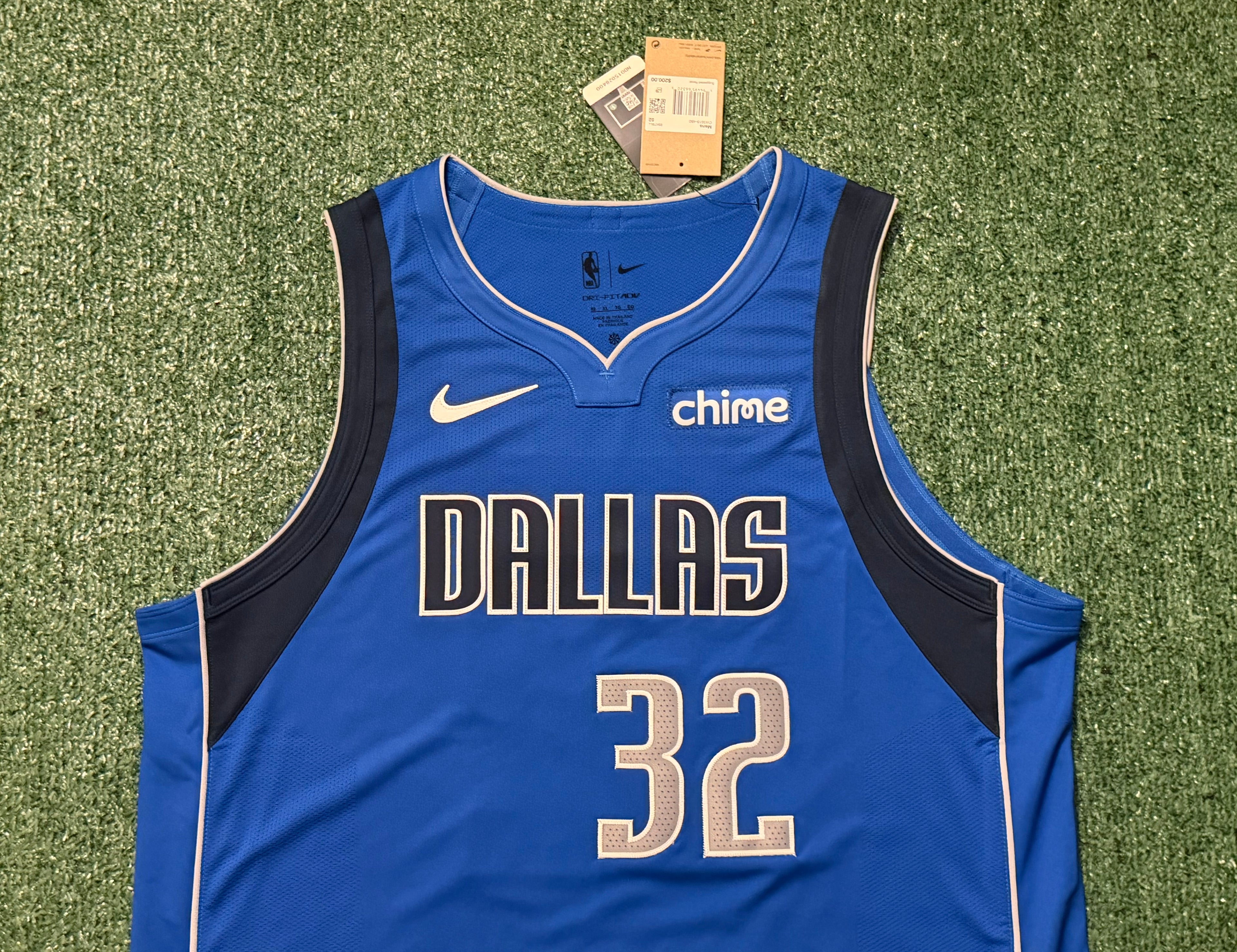 Cooper Flagg Dallas Mavericks Jersey #32 Nike ADV Blue Size 52 (XL) NBA