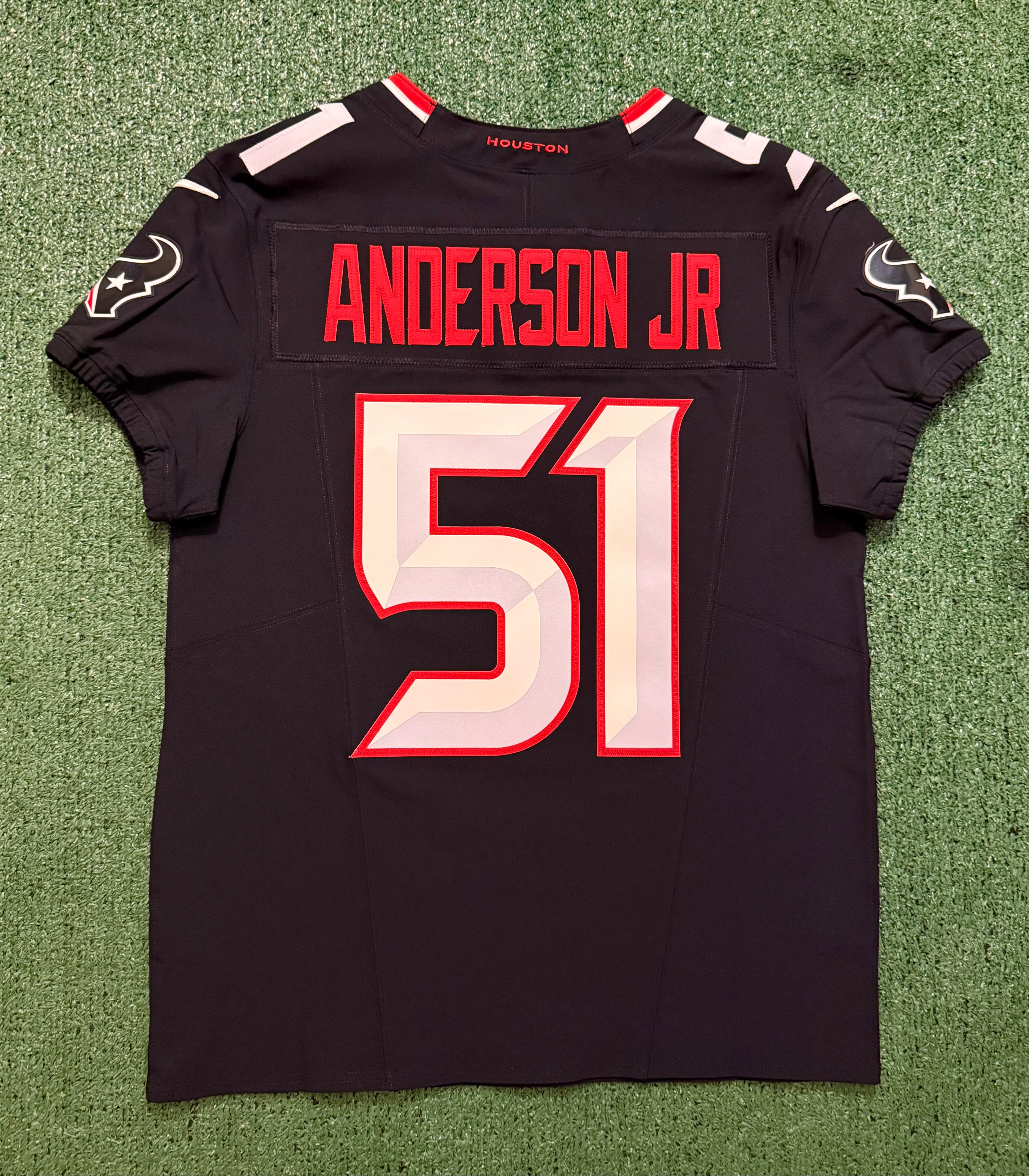 Will Anderson Jr Houston Texans Jersey #51 Nike Vapor Fuse Elite Navy Size 40 (M) NFL