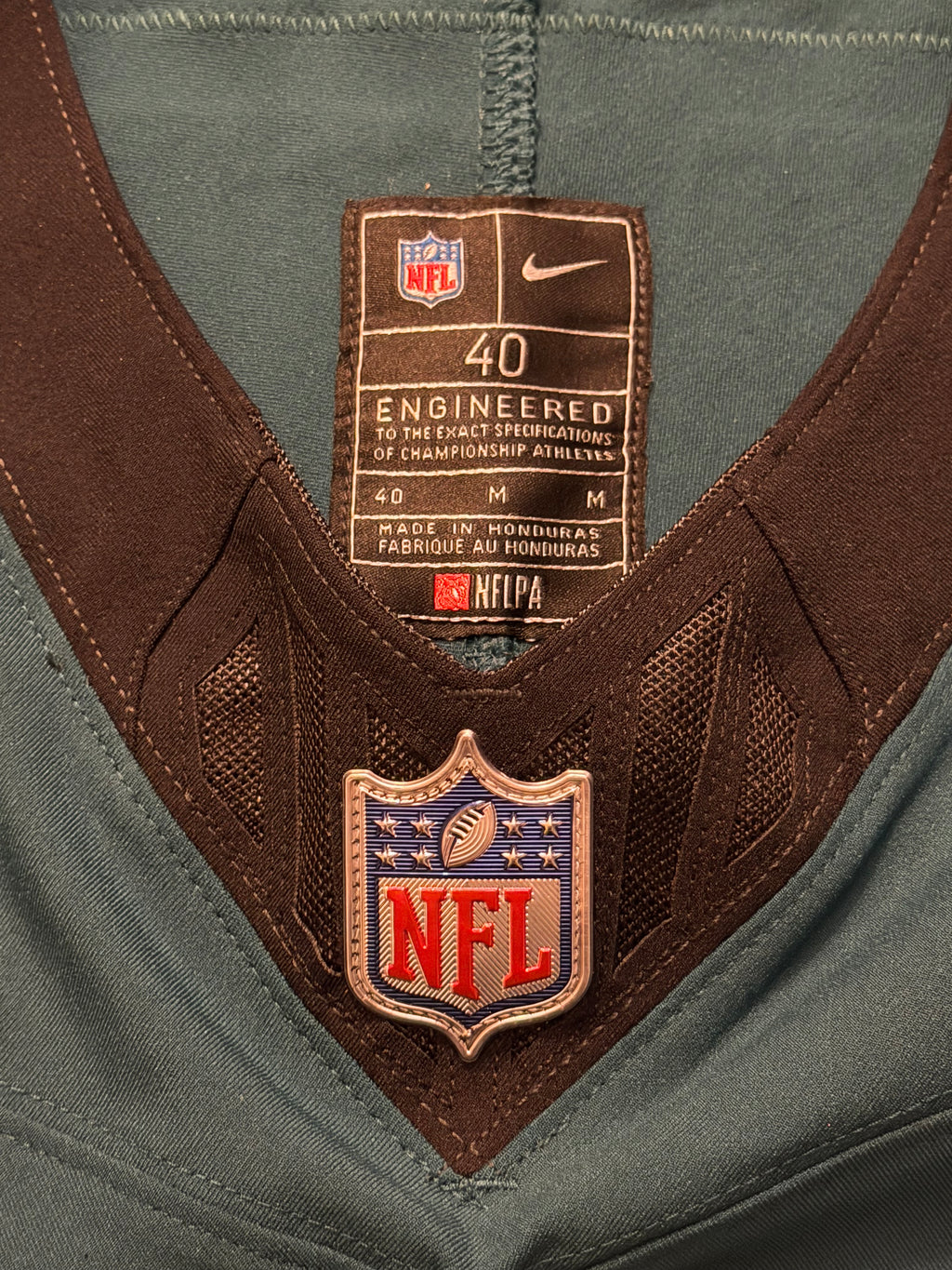Saquon Barkley Philadelphia Eagles Jersey #26 Nike Vapor FUSE Elite Green Size 40 (Medium) NFL