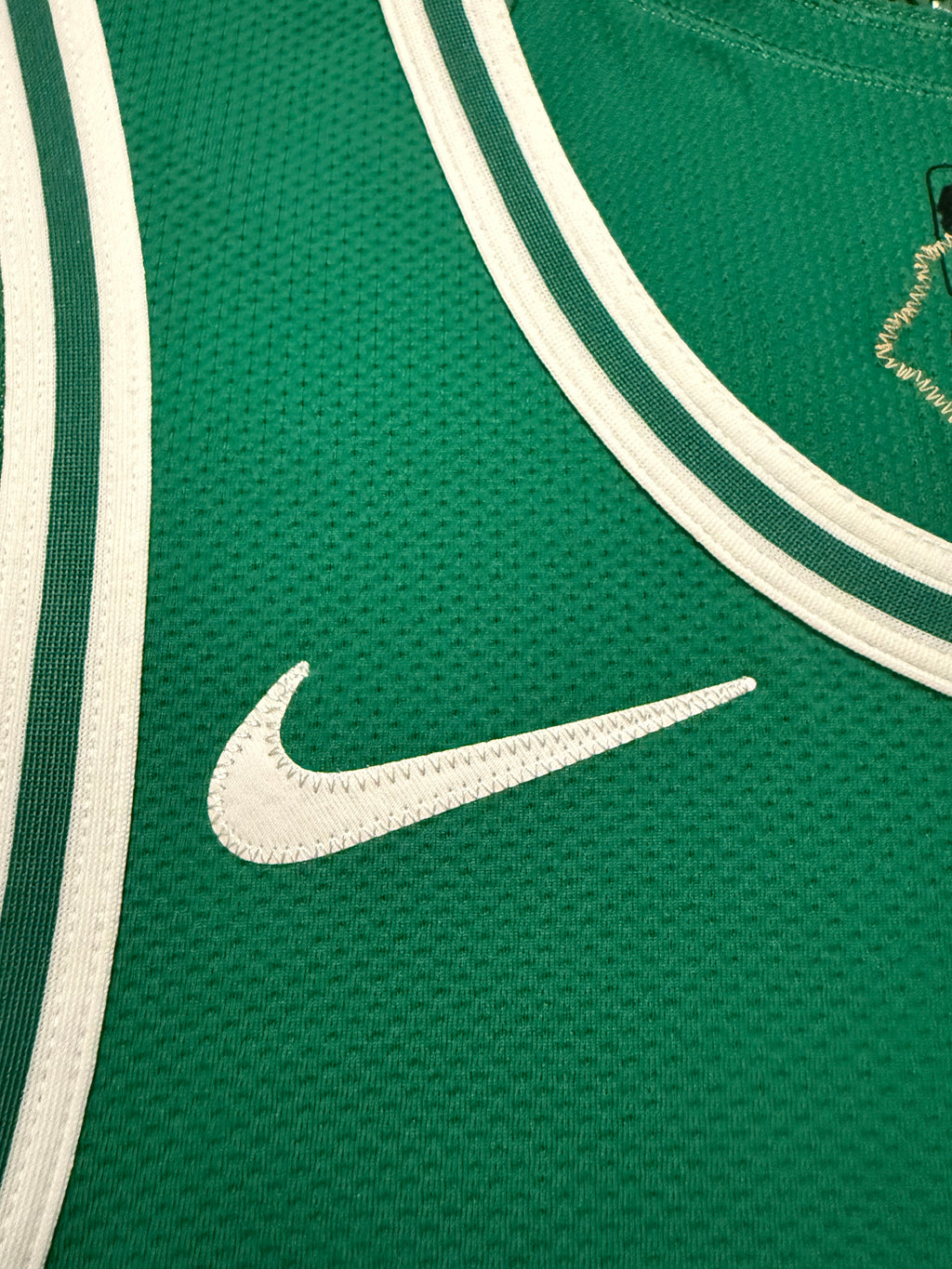 Jayson Tatum Boston Celtics Jersey #0 Nike ADV Authentic Green Size 44 (M) NBA
