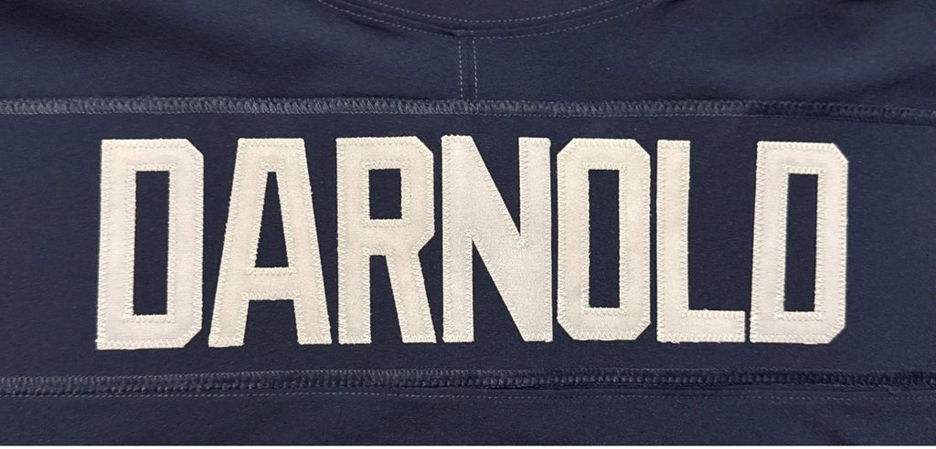Sam Darnold Seattle Seahawks Jersey #14 Nike Vapor FUSE Elite Navy Size 44 (Large) NFL