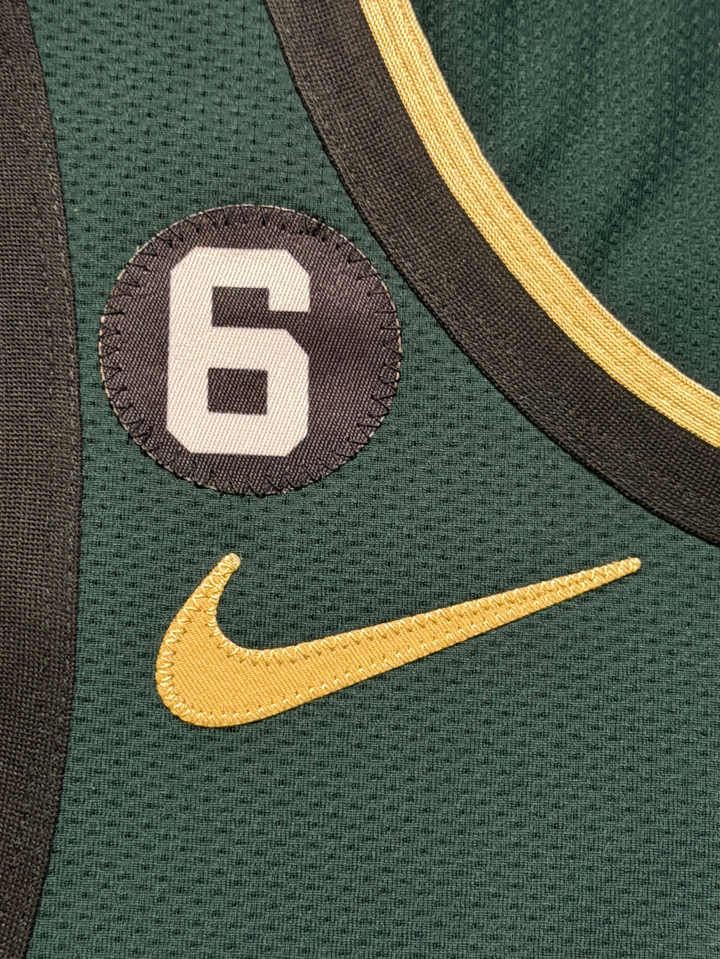 Jayson Tatum Boston Celtics Jersey #0 Nike ADV Authentic Green Size 40 (Small) NBA