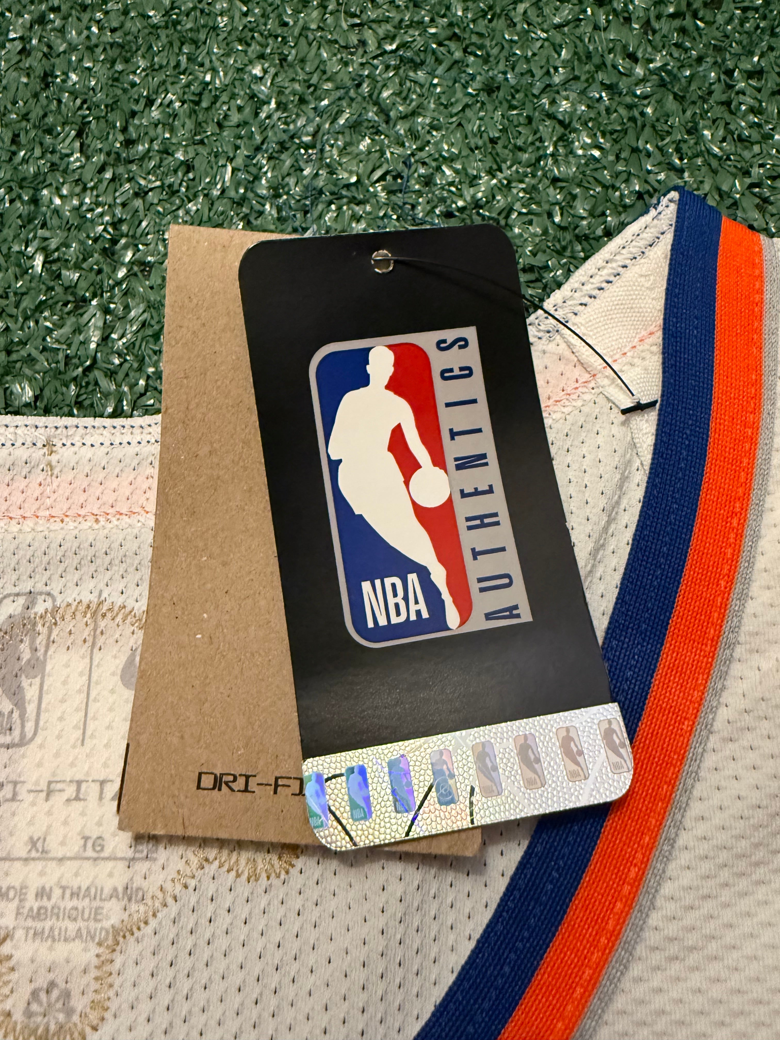 Jalen Brunson New York Knicks Jersey #11 Nike ADV Authentic White Size 52 (XL) NBA