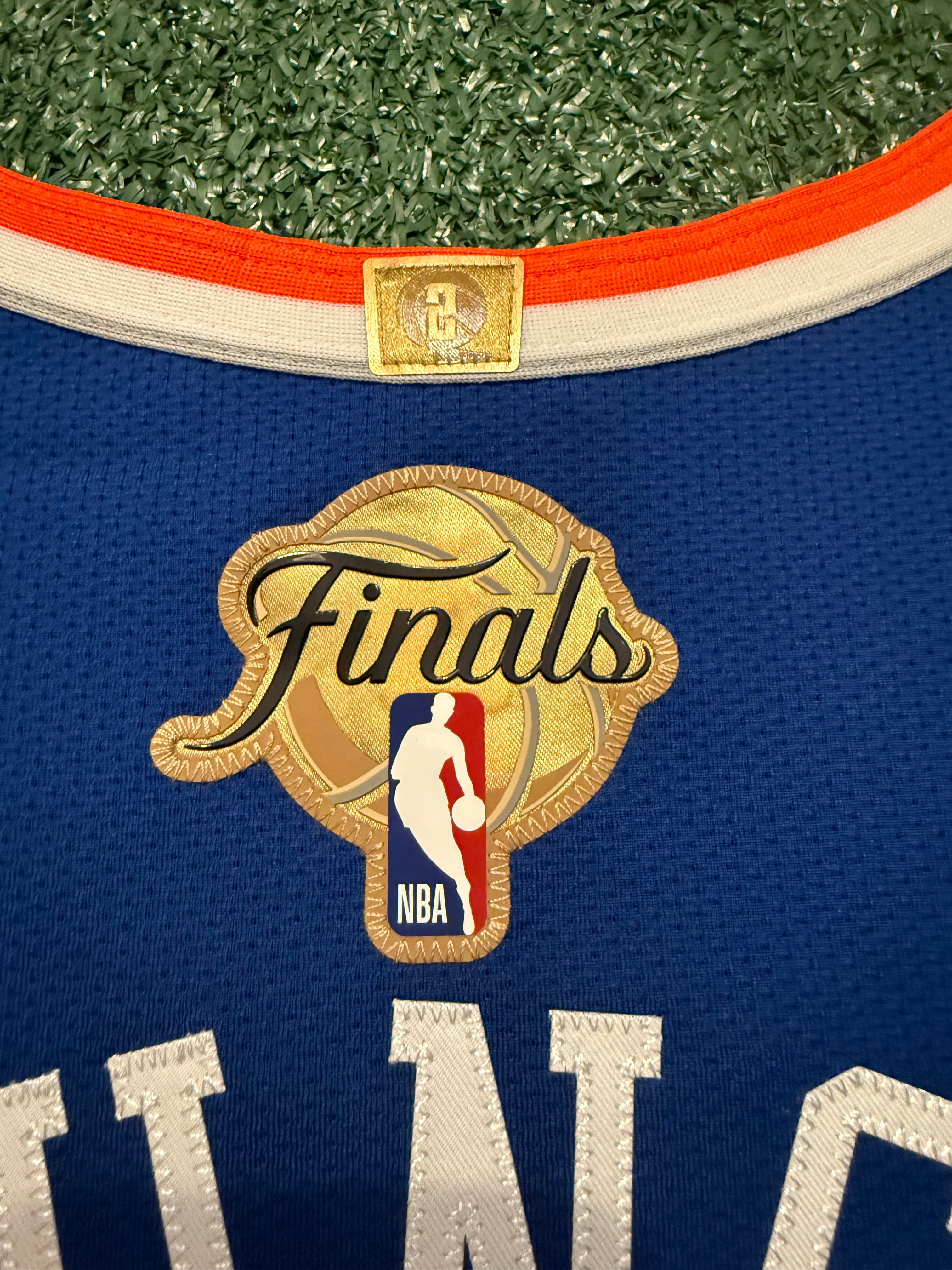 Jalen Brunson New York Knicks Jersey #11 Finals Nike ADV Authentic Blue Size 52 (XL) NBA