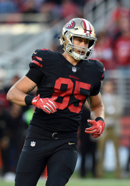 George Kittle San Francisco 49ers
Jersey #85 Nike Vapor Limited Black Size (XL) NFL