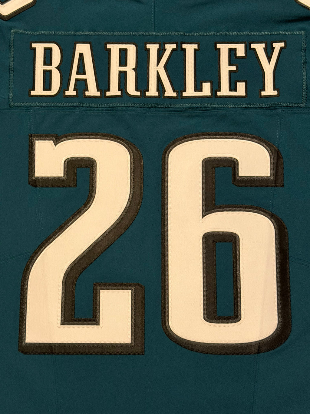 Saquon Barkley Philadelphia Eagles Jersey #26 Nike Vapor FUSE Elite Green 44 (Large) NFL