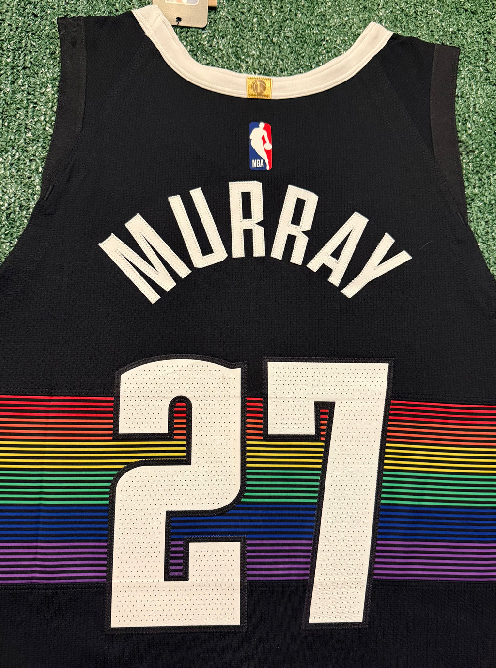 Jamal Murray Denver Nuggets Jersey #27 Nike ADV Authentic Black Size 52 (XL) NBA