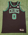 Jayson Tatum Boston Celtics Jersey #0 Nike ADV Authentic Black Size 52 (XL) NBA