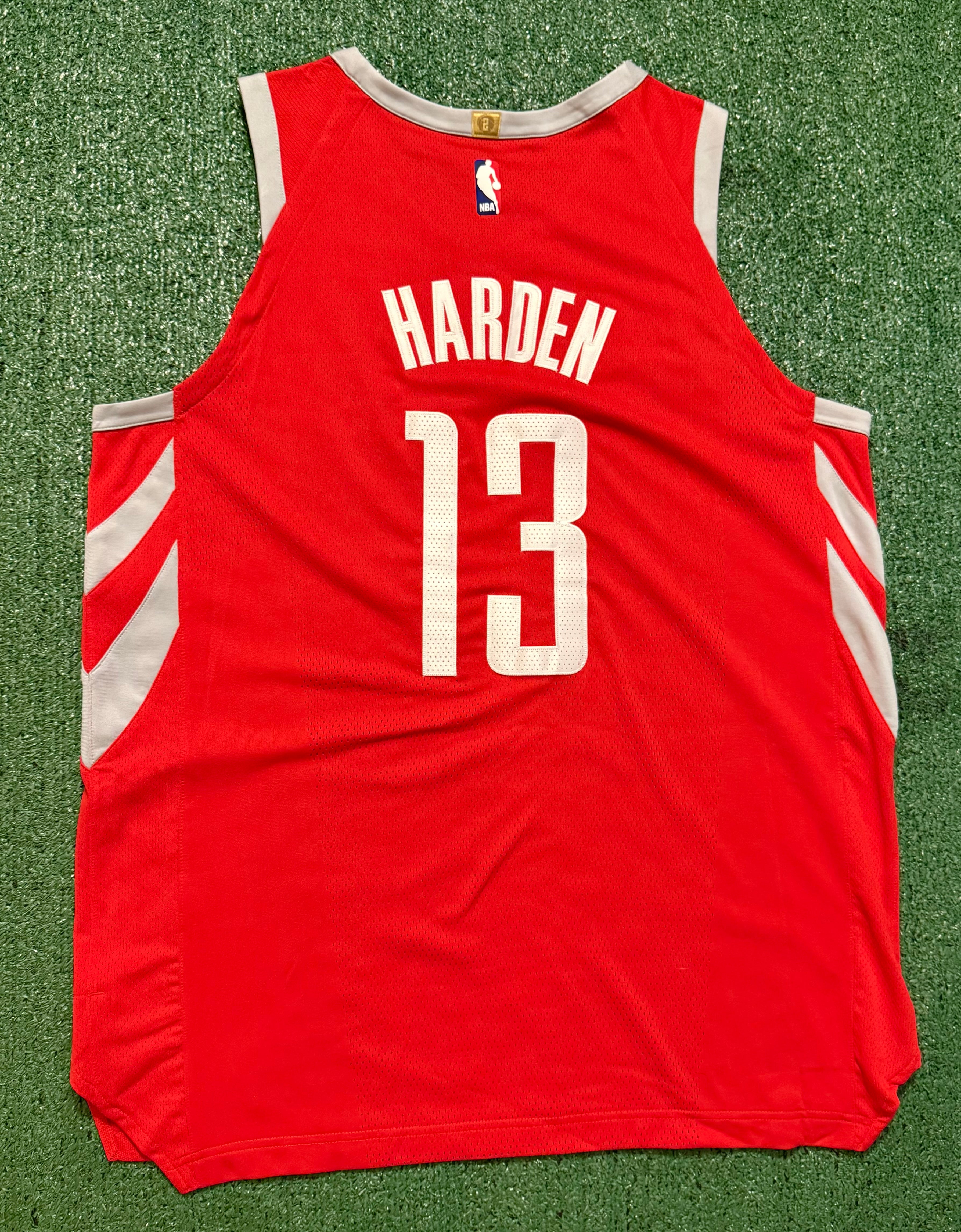 James Harden Houston Rockets Jersey #1 Nike AeroSwift Authentic Red Size 52 (XL) NBA