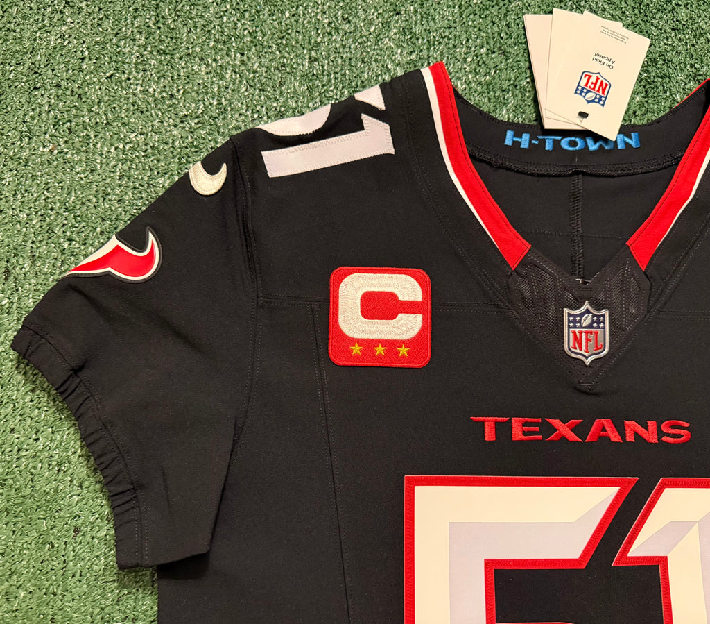 Will Anderson Jr Houston Texans Jersey #51 Nike Vapor Fuse Elite Navy Size 40 (M) NFL