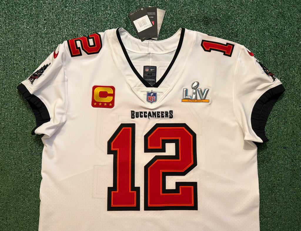 Tom Brady Tampa Bay Buccaneers Jersey #12 Nike Vapor Elite White size 48 (XL) NFL