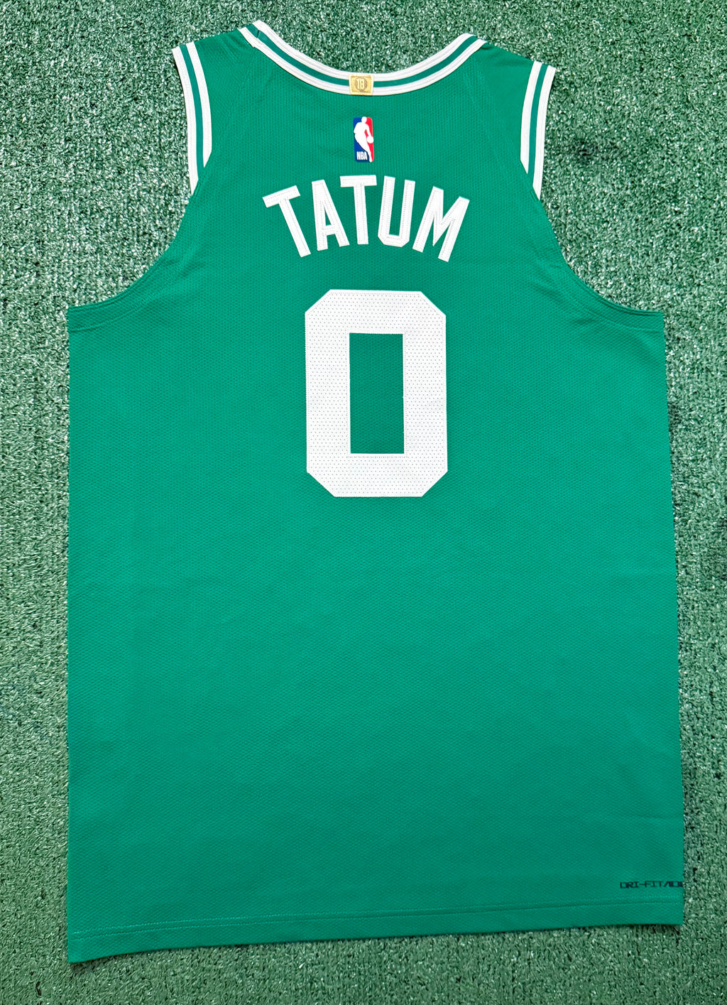 Jayson Tatum Boston Celtics Jersey #0 Nike ADV Authentic Green Size 48 (L) NBA