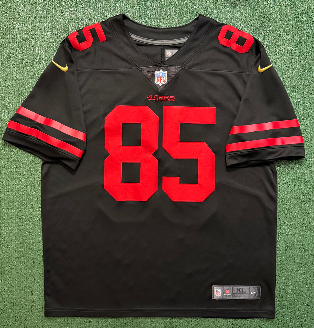 George Kittle San Francisco 49ers
Jersey #85 Nike Vapor Limited Black Size (XL) NFL