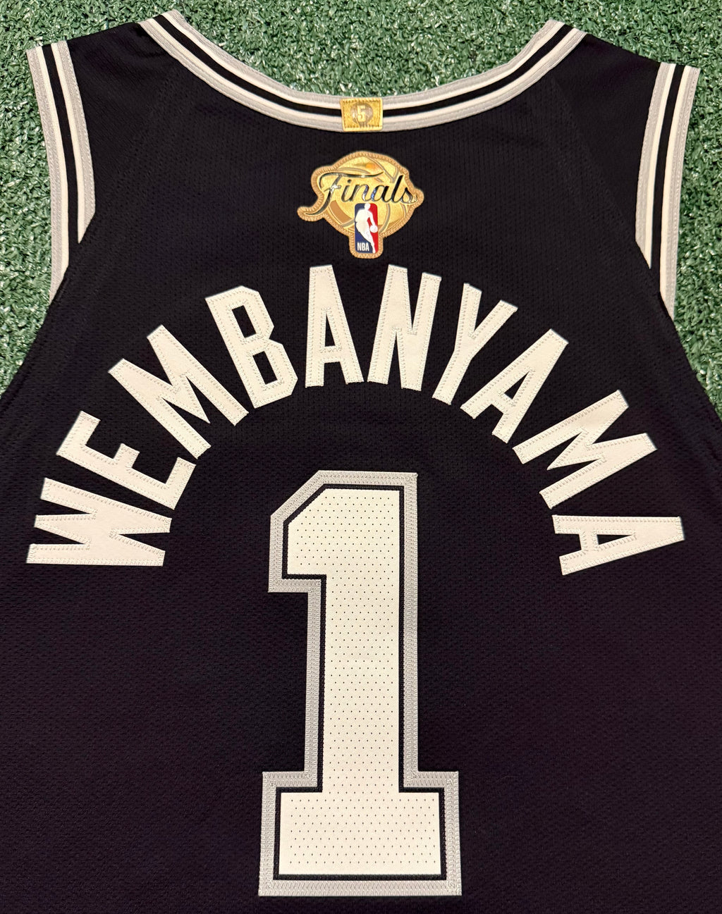 Victor Wembanyama San Antonio Spurs Jersey #1 Nike ADV Authentic Black Size 48 (L) NBA