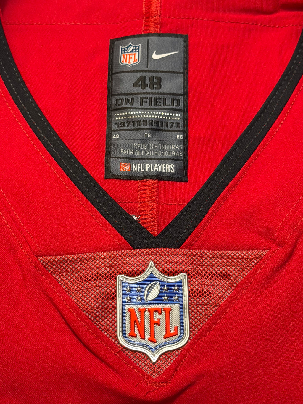 Rob Gronkowski Tampa Bay Buccaneers Jersey #87 Nike Vapor Elite red size 48 (XL) NFL