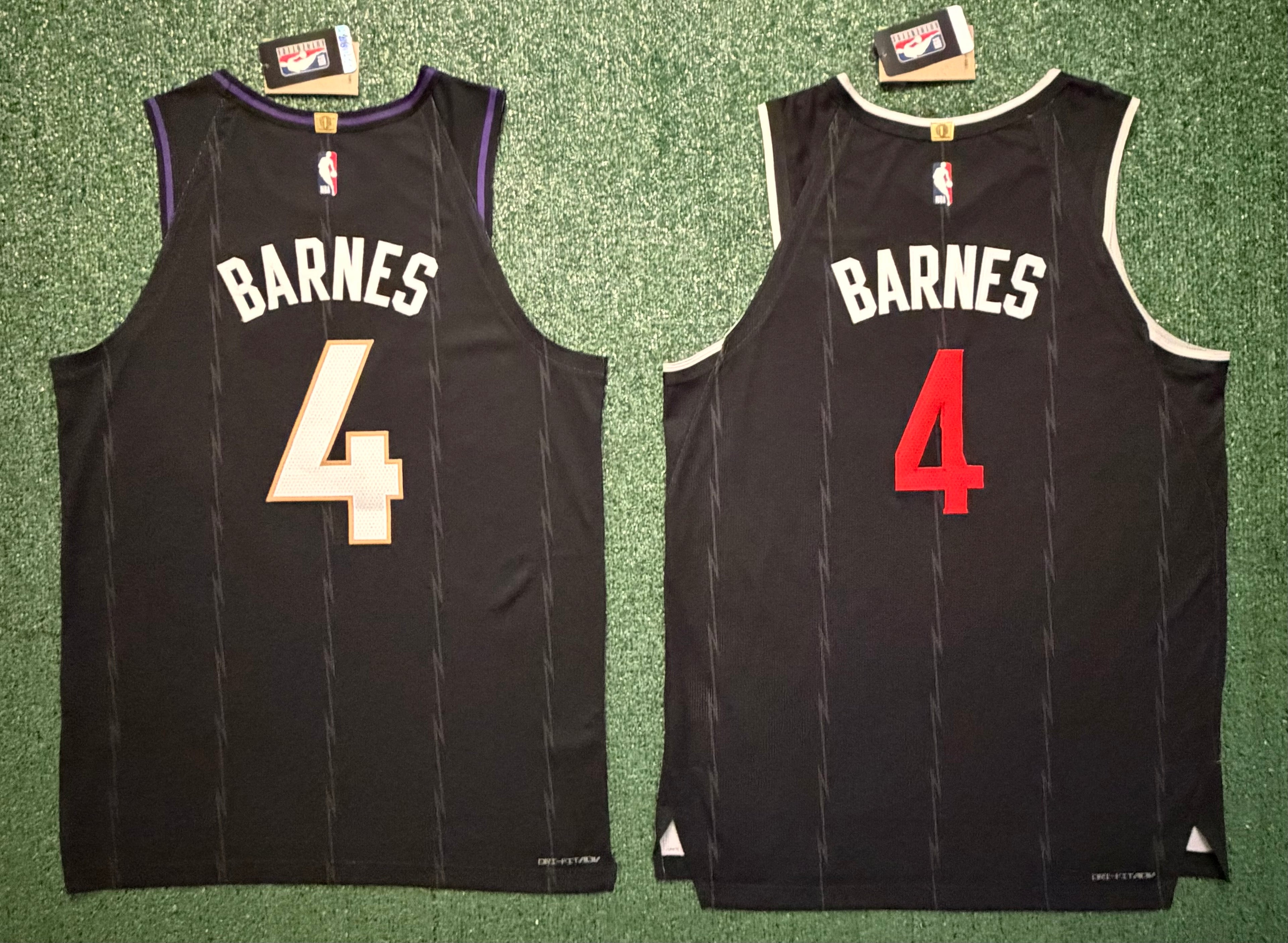 Scottie Barnes Toronto Raptors Jerseys #4 Nike ADV Authentic 2021-26 City Bundle 48 (Large) NBA