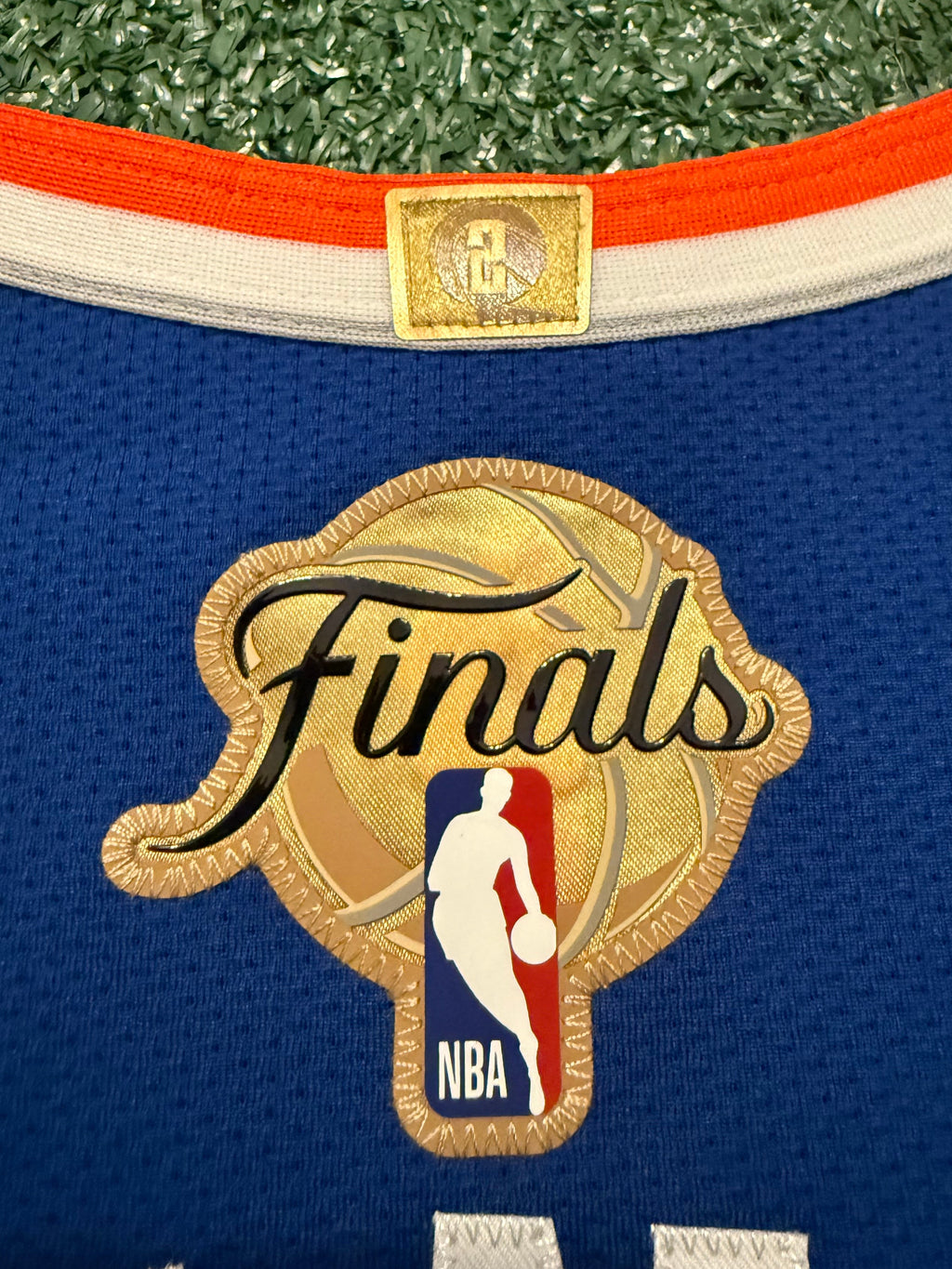 Jalen Brunson New York Knicks Jersey #11 Finals Nike ADV Authentic Blue Size 52 (XL) NBA