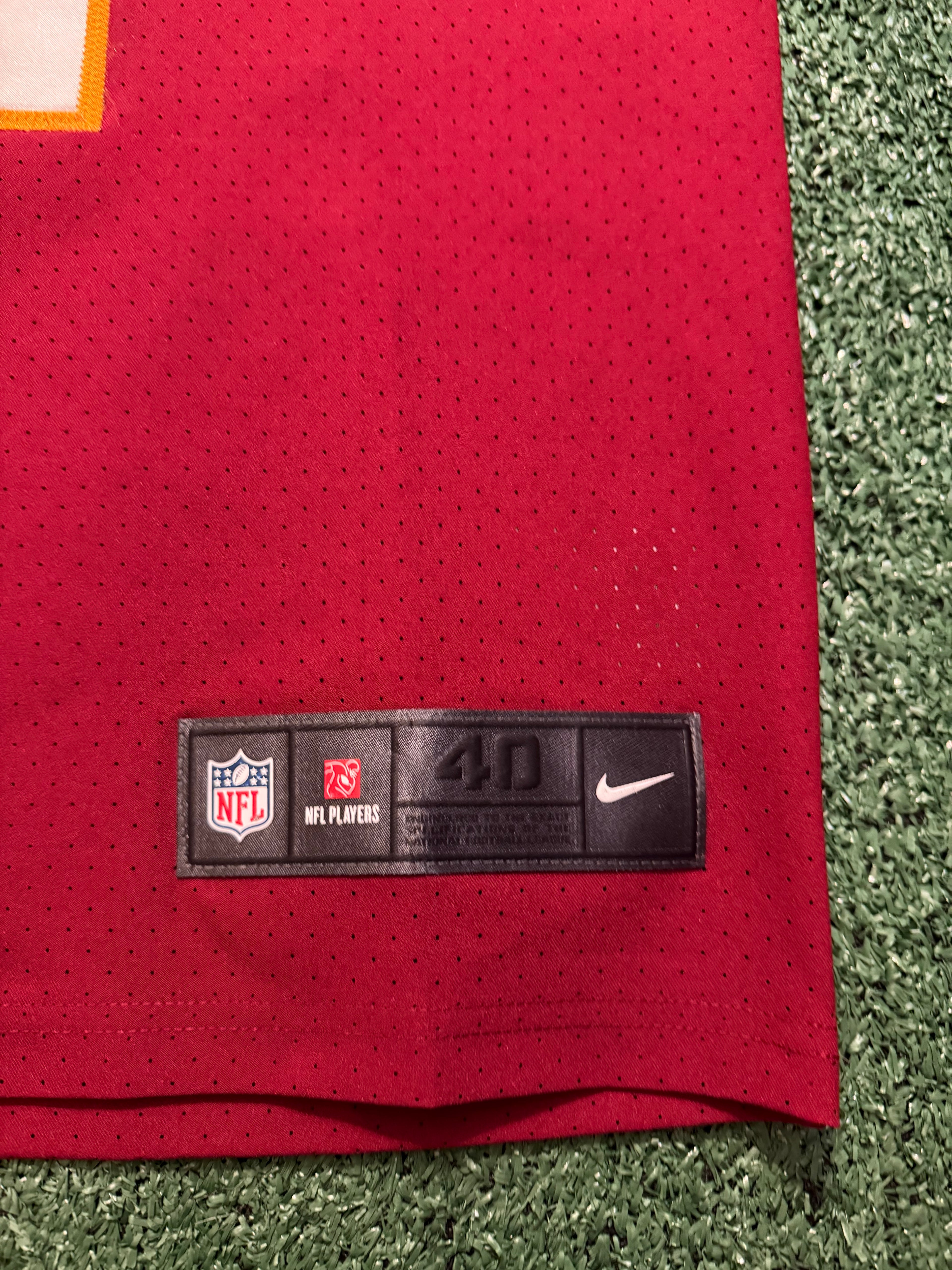 Terry McLaurin Washington Commanders Jersey #17 Nike Vapor Elite Red Size 40 (Medium) NFL